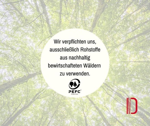 Aus Liebe zu unserer Umwelt verpflichten wir uns ausschließlich Rohstoffe aus nachhaltig bewirtschafteten Wäldern zu verwenden.
Wir sind stolz darauf, die PEFC Zertifizierung erhalten zu haben und die gültigen Standards umzusetzen und aufrecht zu erhalten.
Mehr Infos ➡️ https://www.designpress.de/zertifizierungen
#pefc #nachhaltigerforstbau #nachhaltigkeit #schutzdenbäumen #waldwirtschaft #designpress #finestinprint #FAQ