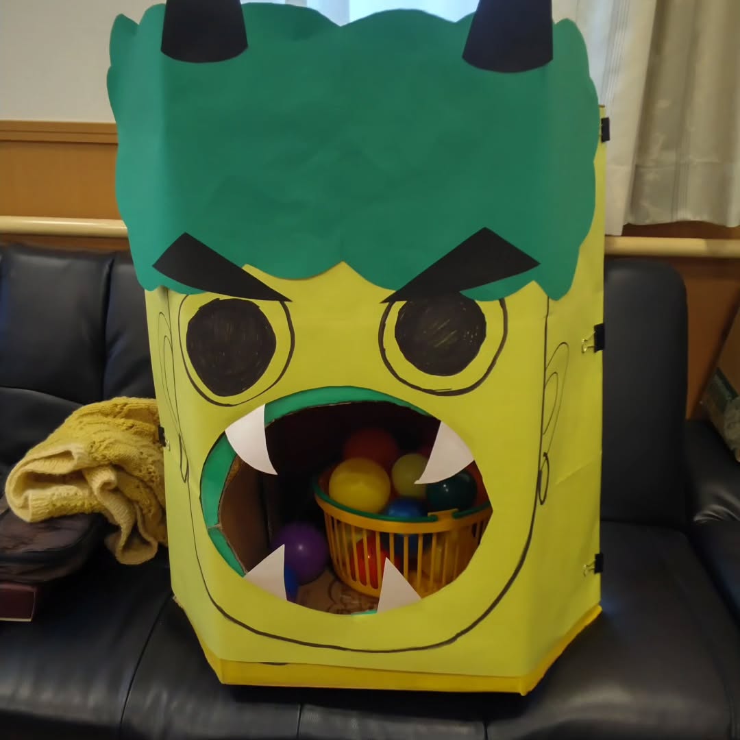 節分まであと数日。
鬼は外、福は内!みんなでやるよー!