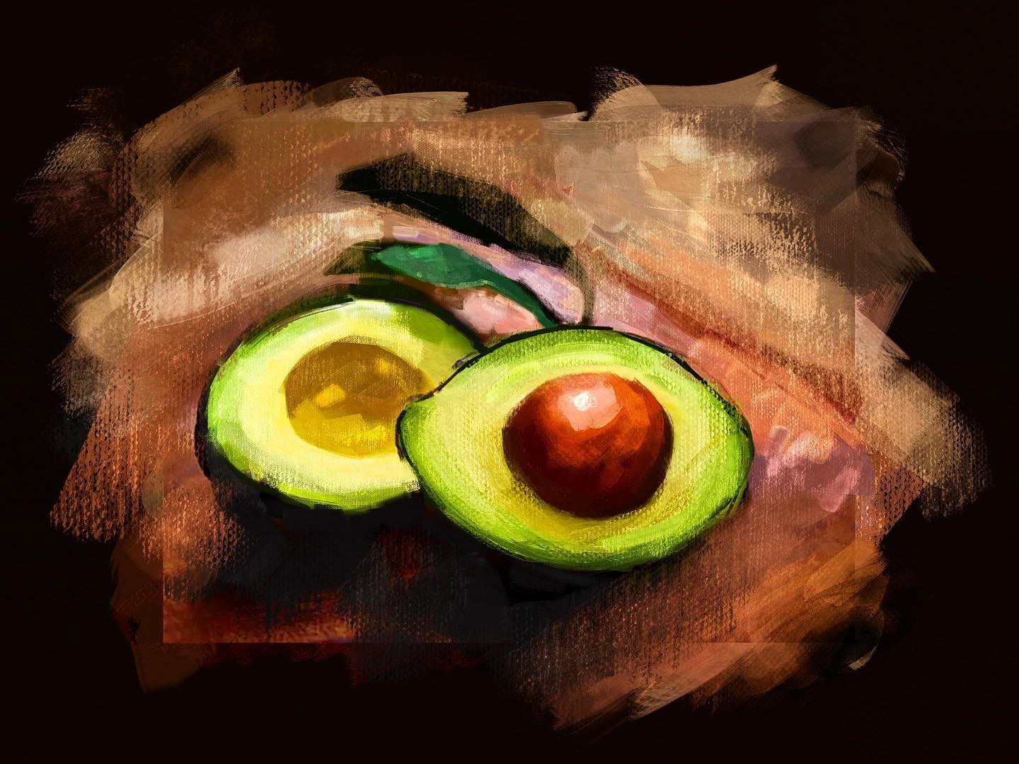 Avocado #procreate #procreateart