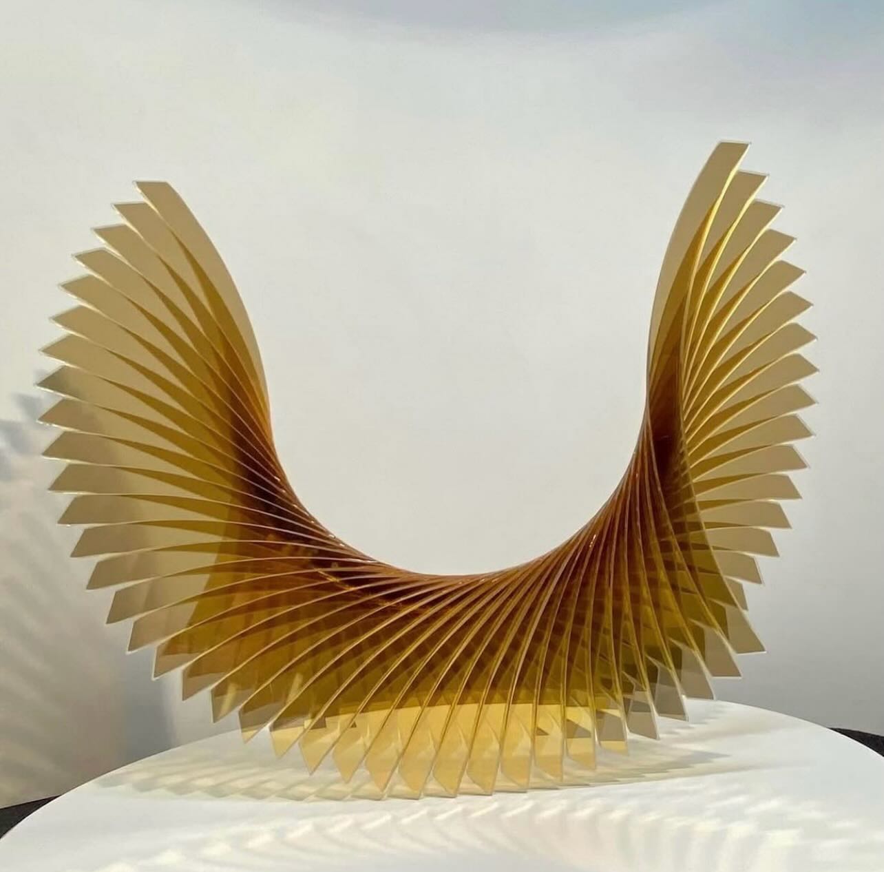 From artist Tom Marosz, the exquisite “Phoenix”.
Made of cold worked polished glass and featured here in Gold glass, “Phoenix” can be customized in a variety of different color options and sizes to match your space.
Measuring 24” h x 27” w x 8” d, you can find “Phoenix” and more pieces from Tom Marosz now on view and available for purchase only @thewitgallery
For more information and purchases, please visit our website thewitgallery.com, contact info@thewitgallery.com or DM to inquire.
.
.
.
.
.
.
Art | Art Gallery | Museum | Art Collection | Collection | Artist | Contemporary | Art Collector | Glass | Blown Glass | Painting | Gallery | Modern | Miami | Art Week | Massachusetts | Berkshires | Photo | Reels | Artwork |