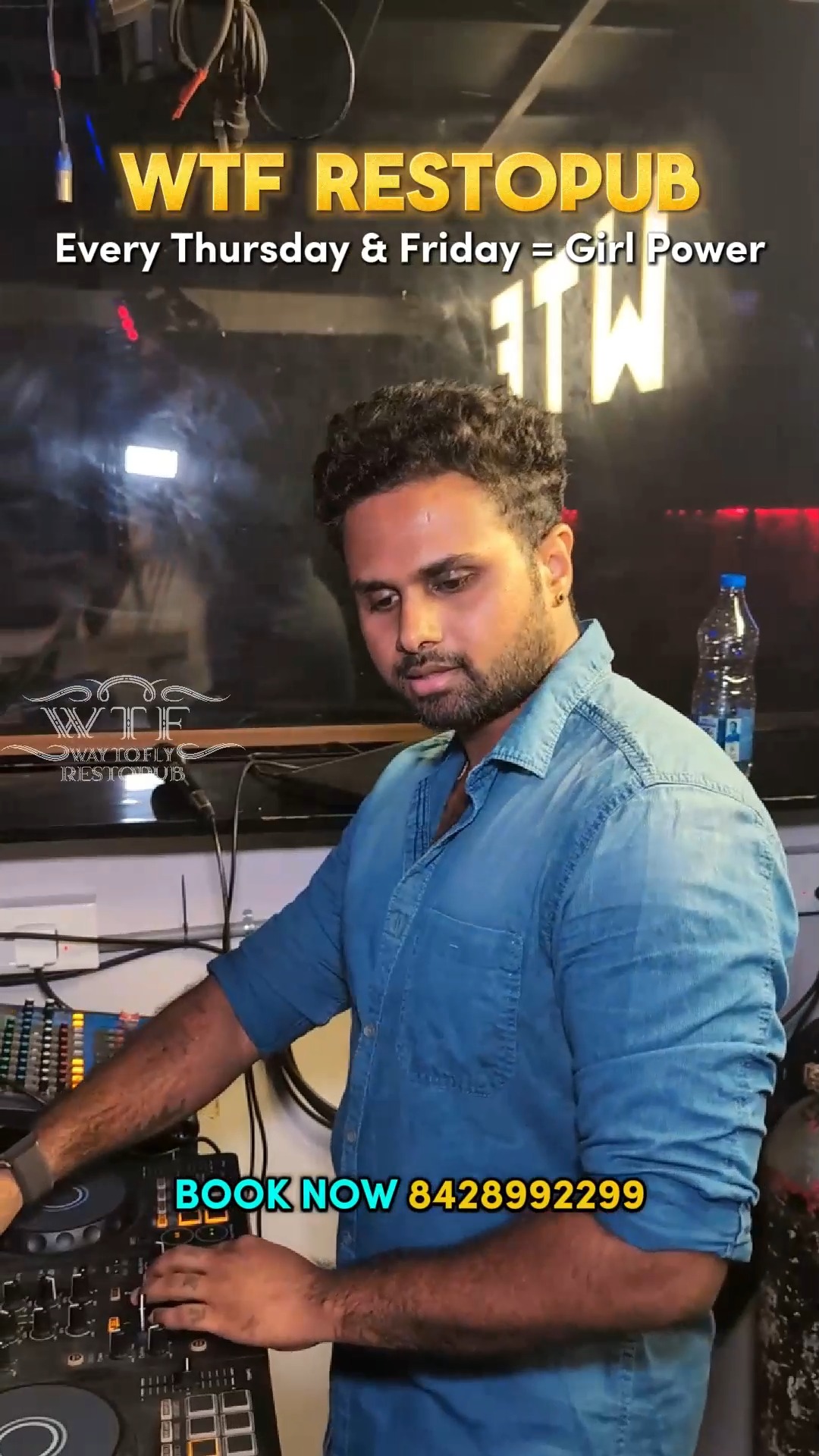 No script. Just vibes. ✨🔥
Lights glowing, music flowing, and the night doing what it does best. 😮💨🥂
If you’re feeling this energy, you already know where to be.
📍 WTF RestoPub, Chetty Street, Puducherry
📞 +91 8428992299
#WTFRestoPub #VibeCheck #PondyNights #RestopubEnergy #WayToFly #StillLegendary 🖤🔥