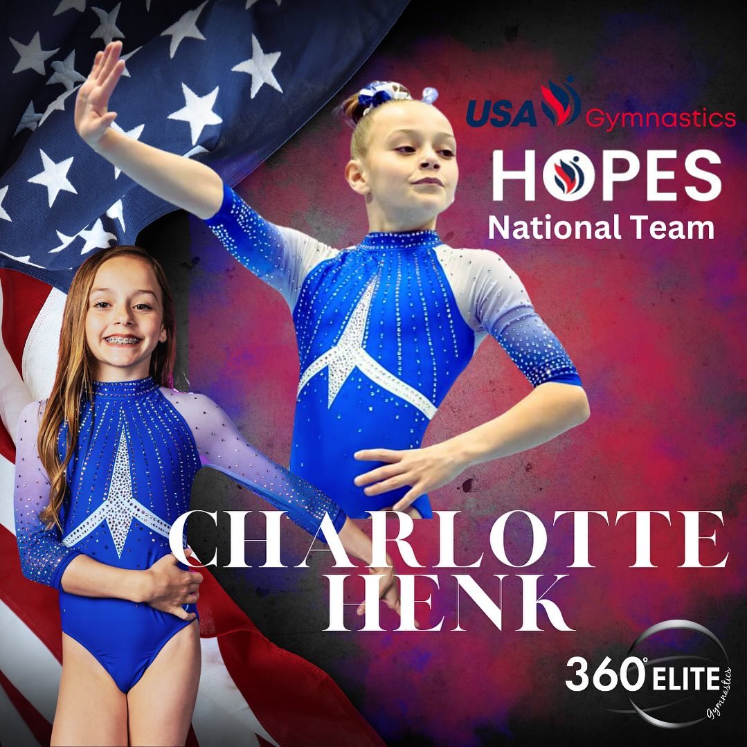 Congratulations to Charlotte Henk on an outstanding performance at Hopes Championships yesterday. Not only did she hit 4/4 she also earned herself a spot on the Hopes National Team. We are so proud of you Char! 🇺🇸
#hopes #nationalteam #championships #2024 #360elite #gymnastics #elite