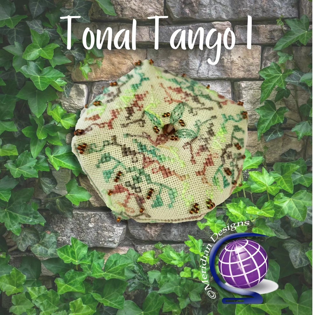 A tango is a dance between two people. In this series, we will create colorful biscornus while working together. I have designed the patterns, and you choose the fabulous color schemes. Take this opportunity to use those amazing variegated flosses that you haven't figured out where to stitch. Or use a wild hand dyed fabric if you prefer. Have fun and be creative!
#needleworkgalleria
#meridianxstitch #meridiandesigns
#crossstitch #crossstitchdesigner
#crossstitching #crossstitchersofinstagram #crossstitchpatterns #xstitchpattern #xstitching #xstitcher #stitchersofinstagram
#xstitch #xstitchersofinstagram #puntodecruz #puntocroce #korssting #kreuzstich #pointdecroix
#needlework #undertheseafabrics #crossstitchlover #crossstitchland #crossstitchlove #crossstitchingisbadass #stitchersgonnastitch #dmcembroidery #lovecrossstitch #xstitchaddict
#crossstitchaddict