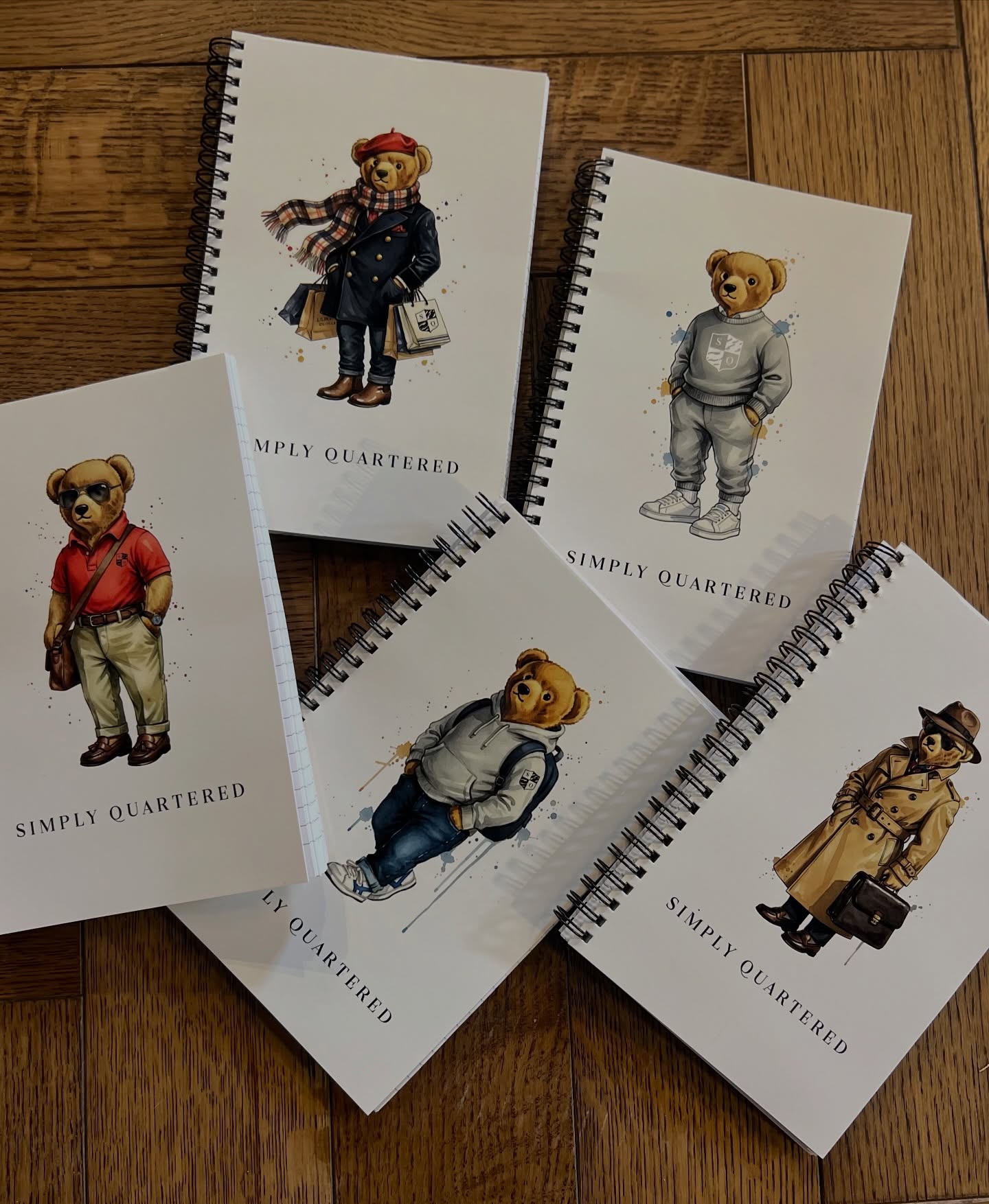 When your team asks for SQ meeting notebooks and you design them to match their personalities, Polo Bear–style. Classic, personal, and so very SQ. 🧸 #RLStyle #RalphLauren #MoreEfficient