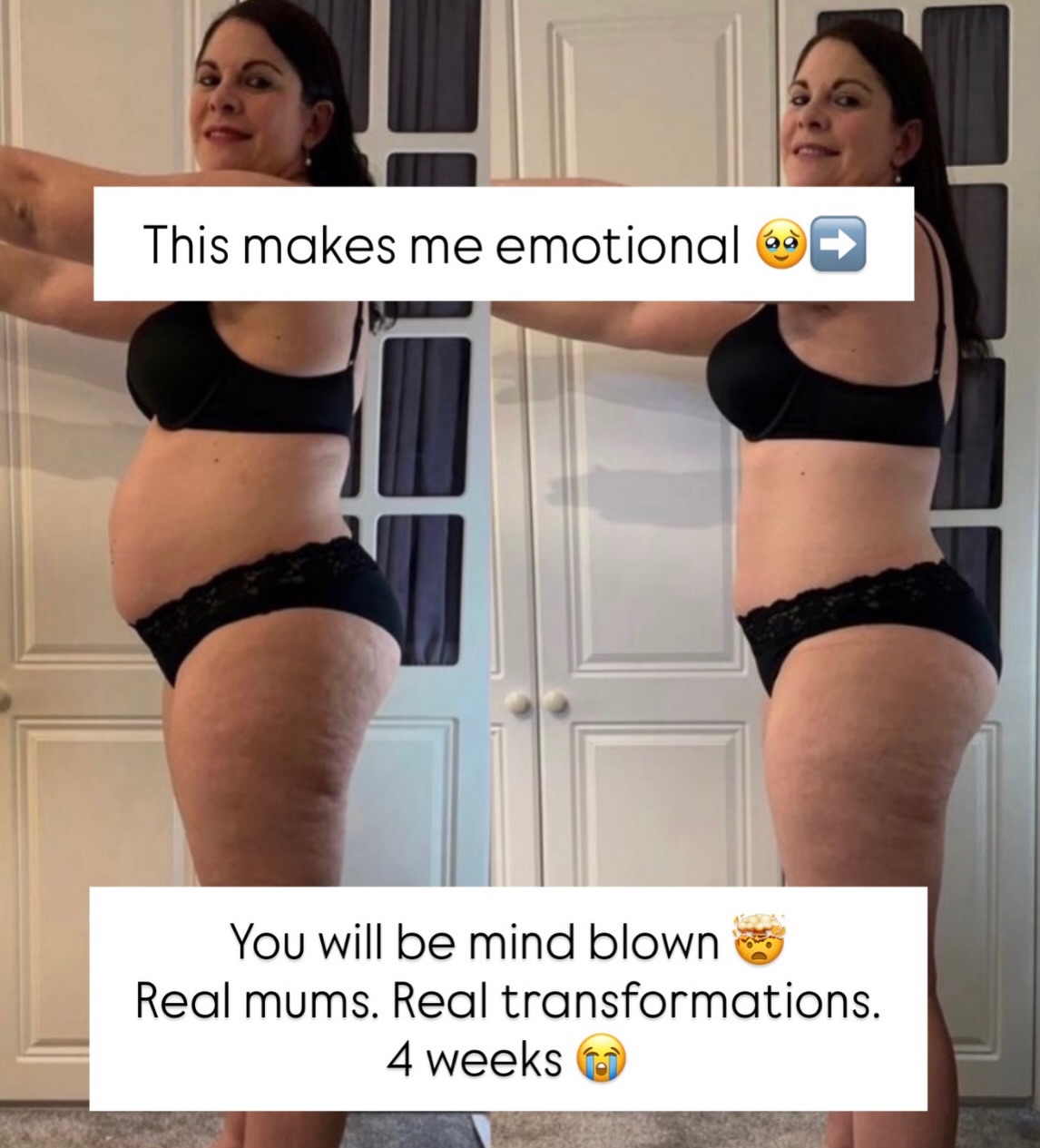 Scroll across - you will be mind blown 🤯
But hopefully you’ll be inspired too ✨🙏
Every single one of these mums has taken note when I’ve said ‘it doesn’t need to be perfect, you just need to make a start’ … and they made that start - just 4 weeks ago 🥹
Believe me - within all of the ladies who do my exercise, you’ll find mental health issues, full time jobs, c-sections, abdominal separation, body dysmorphia, trauma, perimenopause, additional needs children… no time, no energy, no motivation …
But this doesn’t mean you can’t press play, and make a start.
I get it, I’ve been through it, and I’m here to support, motivate and to keep you going ☺️
I have huge respect for all my ladies, who have enjoyed the structure of the app and tried their best with either my RESET or my Core Builder program 🩷
Isn’t this just phenomenal? 😭 And this is only a fraction of what I’ve seen this week - I am totally mind blown 🤯
To say I’m excited for February is an understatement 🤣
Head to the links in my bio if you’d like my support in February. It’s all SO simple, and easy to fit into mum life 👏
Or jus pop me a msg, I’d love to hear from you 🙋♀️
Whatever you do - jus don’t give up on yourself when times get hard, because you CAN do it with the right support 🫶 xxx
#katesmumfitclub #workoutsformums #corestrengthening #mumssupportingmums