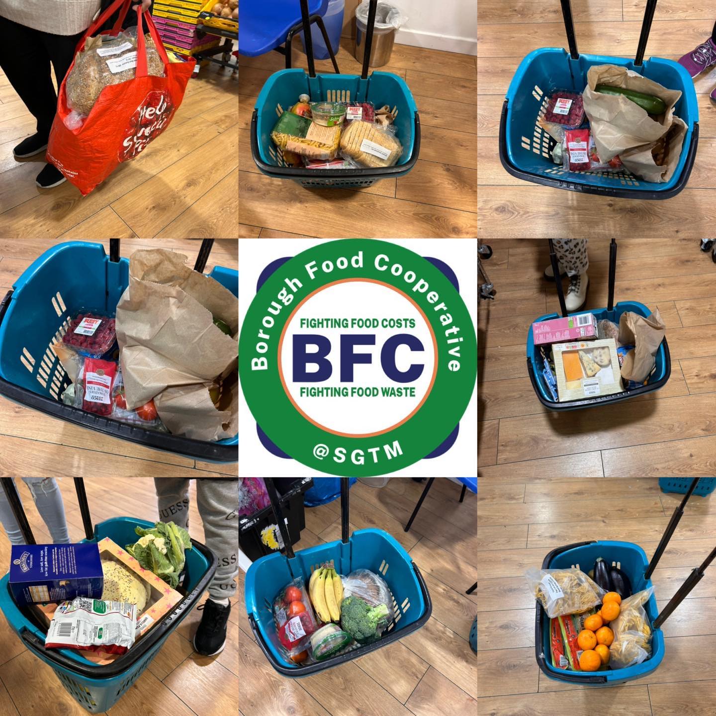 Just a snap shot of a shop at BFC! Each basket just £4.50!! We filled 76 today!!!! In just 4 hours a volunteer led team helped feed 76 people and their families…and they do it 3 times a week! Please support us by either shopping or donating! Link in bio #food#charity#costoflivingcrisis#london#volunteer#community