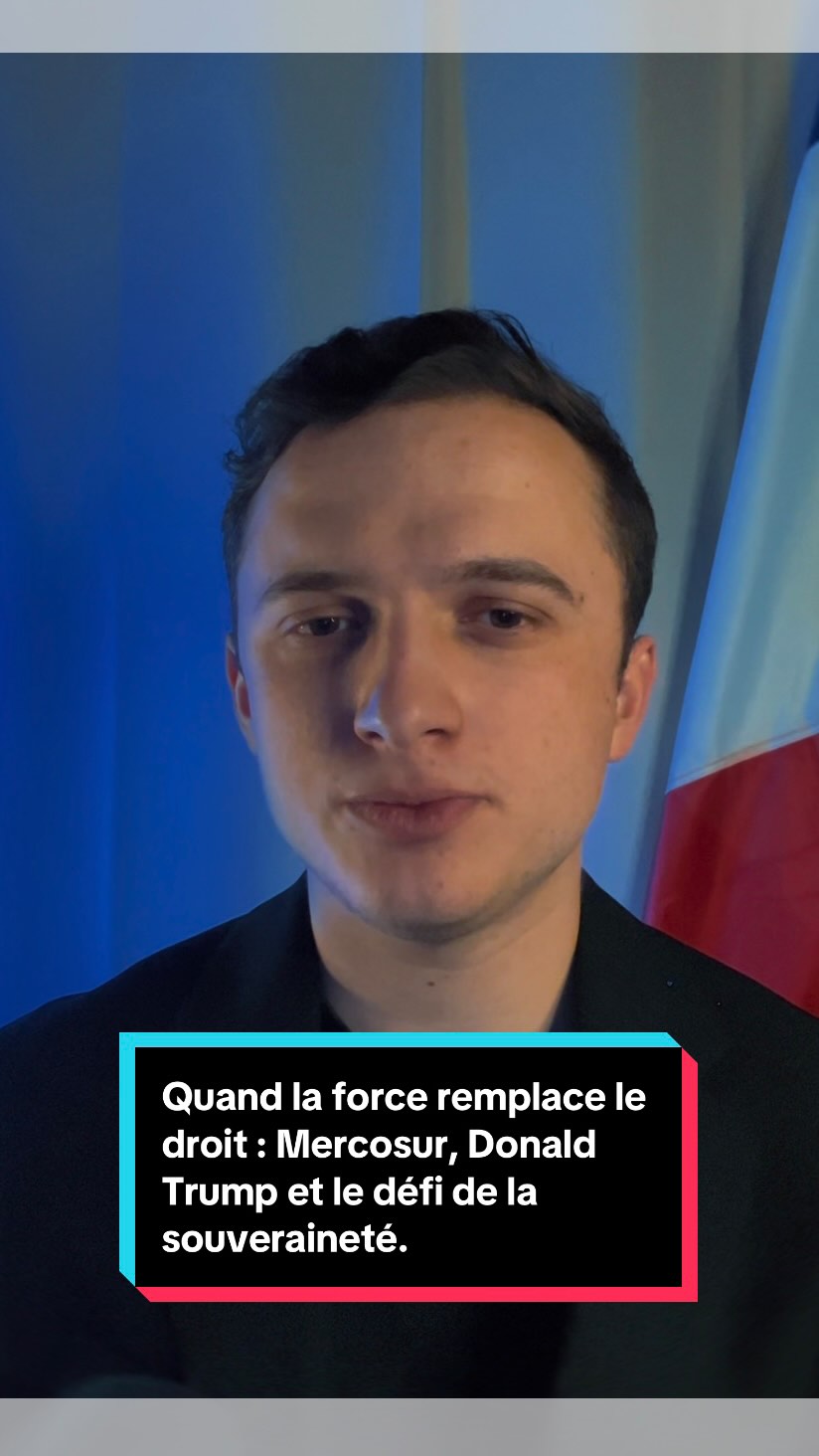 Le retour des rapports de force bouleverse l’ordre international.
De #donaldtrump au #mercosur ce sont nos choix économiques, démocratiques et stratégiques qui sont en jeu.
Face aux pressions et aux décisions imposées, une question demeure : comment défendre réellement notre #souveraineté ?