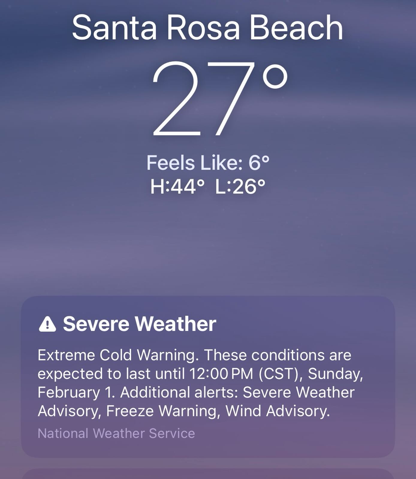 Move to Florida they said!
It’s warm all year round they said!
🤦♀️🤔 This will be a fun ride into work this morning. Take me back to flip flop weather!!