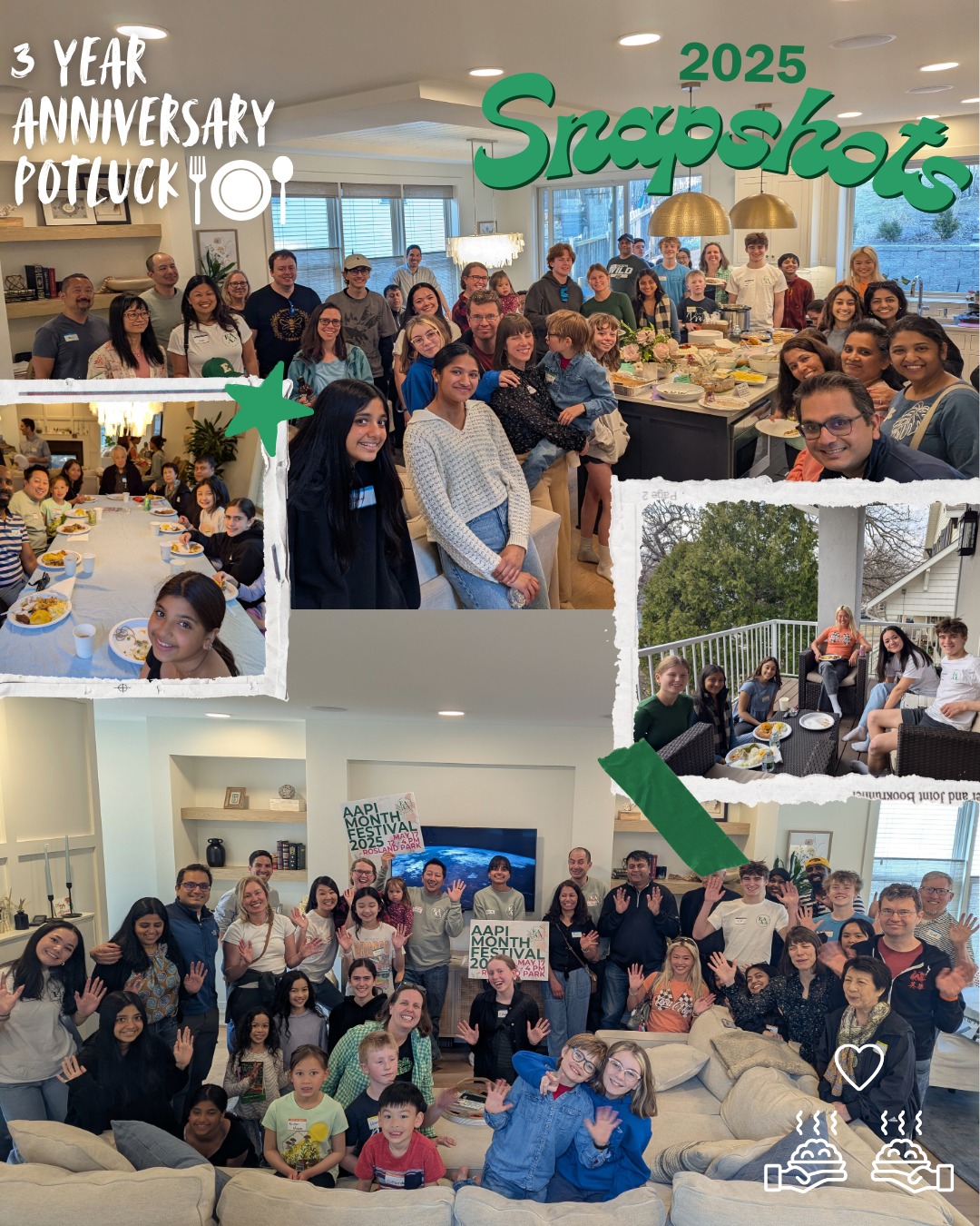 EAAA's Anniversary Potluck is always an amazing community gathering where we all leave with hearts and bellies full of warm goodness <3. We are so thankful to our hosts, the Missaghi Family -- and everyone who comes to celebrate EAAA's founding and all of the goodness that has come from it!
Looking forward to celebrating our 4th Year in late March 2026!