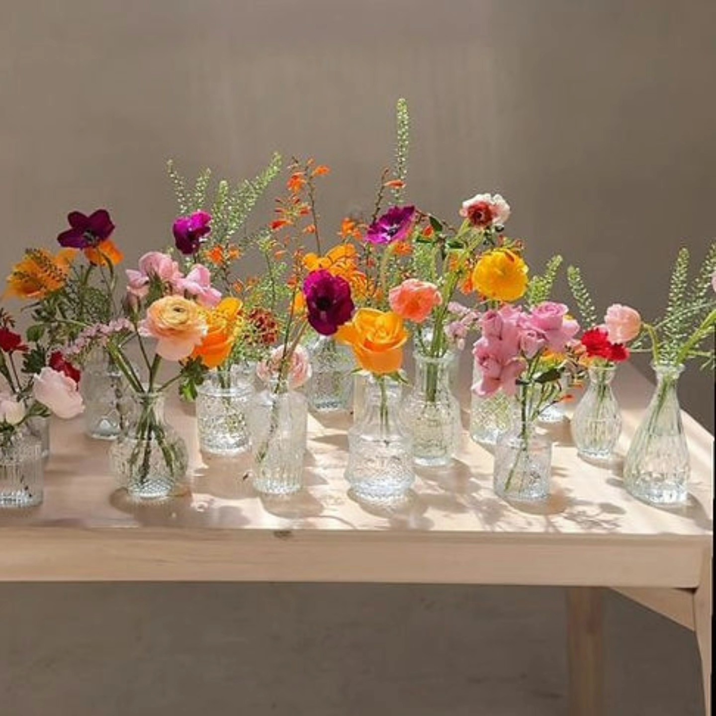 Des soliflores aux couleurs de votre mariage !