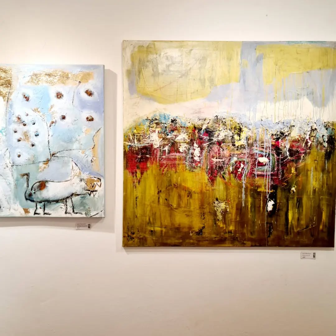 Ein kleiner Einblick:
Wunderschöne neue Bilder von Sabine Thatje Körber!
#art #ölbilder #gold #abstractart #Kunst #galerie #gallery