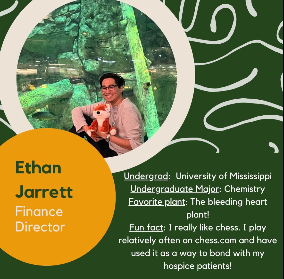 Meet Ethan, our amazing Finance Director! Whether it’s chess or gardening, he loves to give back to the committee and serve its members ♟️🪴🏡