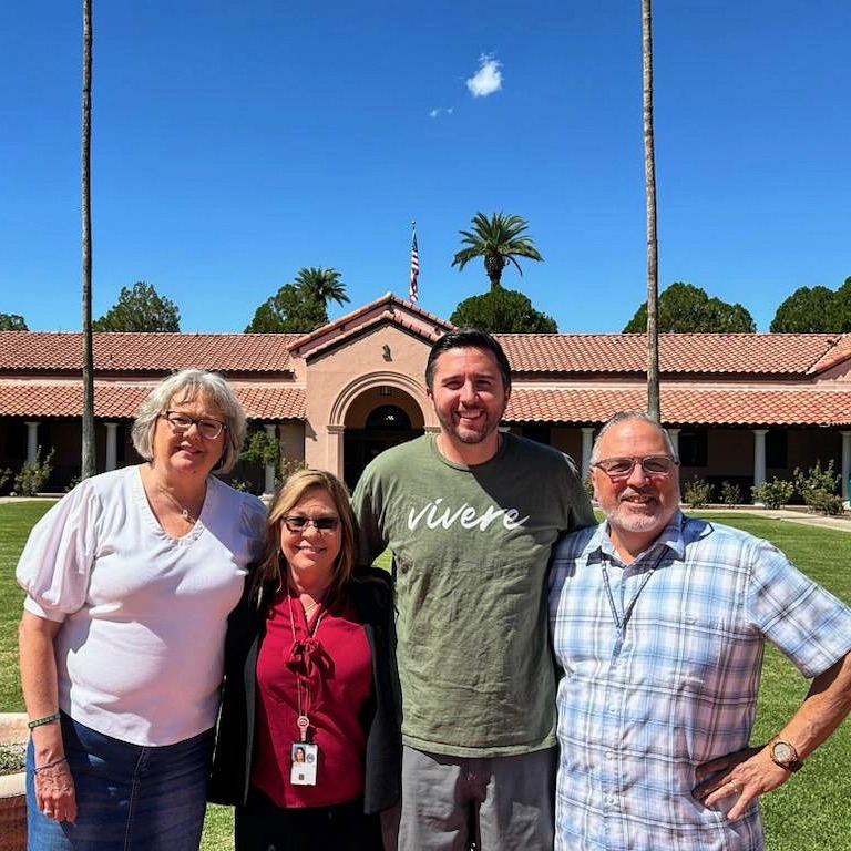 Today, we met with the Southern Arizona VA. Exciting things are in store for Mission: Vivere... stay tuned!