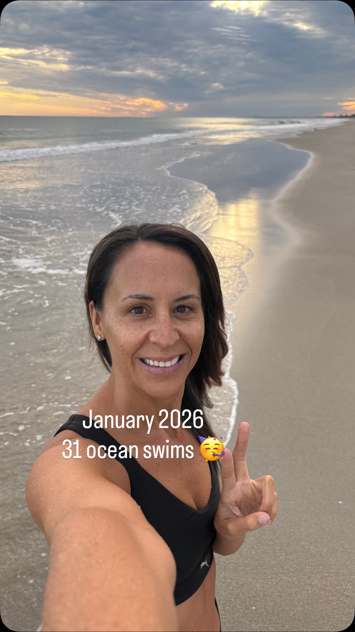 I swam everday in January, 2026 ✌🏼☀️
I didn’t start the year with this goal.
Around Jan 5 I just thought…why not try?
To be honest, I never liked ocean swimming.
I loved the beach for tanning, reading, sleeping, but I didn’t like getting bowled around, being in cold water, having wet hair, or the thought of being pinched by a crab 😕
Then I met a lady, now a friend, who swam every single day, in 2025, no matter the weather 😳
Without knowing it, she inspired me to commit to 1/12 of her courage.
What I found was next-level energy.
Thrill, confidence, energy, resilience.
A deeper connection to the moana, te rā, Papatūānuku, ngā manu.
In the end, the water was so refreshing, often warmer in than out. I learned to roll with the waves.
Submerging my whole head and body became the best feeling.
And, I was bitten by a crab once 😄
What were once limiting fears transformed into freedom and pure joy.
Very happy ngakau ❤️ 🌊✨
#oceanswims #mindset #energy #moana #healthybodyhealthymind @jacindacrothersglobal