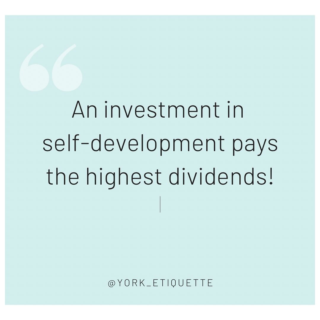 ✨You are worth it!✨
•
#softskills #instatip #instaquotes #protip #investinyourself #selfinvestment #instadaily #etiquette #etiquettecoach #manifesting #raiseyourvibration #biztip #unstoppable #success #instasuccess #businessetiquette #manifestation #wordstoliveby #etiqueta #dailytip #personaldevelopment #lessons #lifelessons