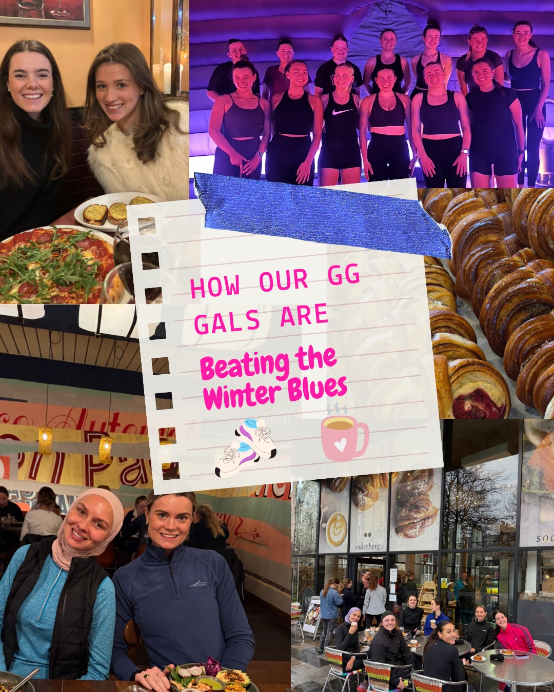 Girls, we made it though January - YAY! So now not long until the lighter spring evenings 💐🌼
Pt 2 of how the GG gals are beating the winter blues 🩷🩷