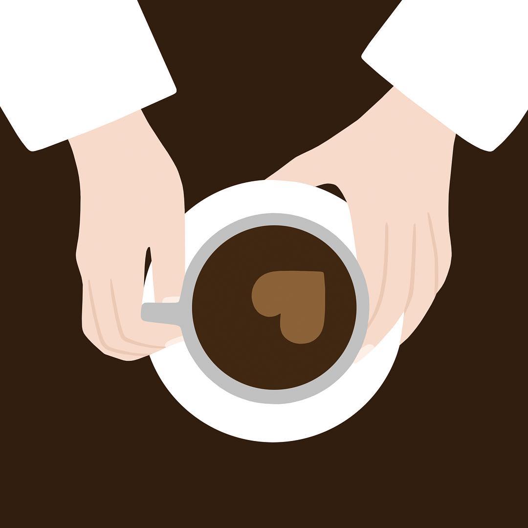 Coffebreak 🌲🌲 #coffeetime #instagood #timetorelax #morningsituation #minimalstyle #minimallove #moodoftheday #coffee #coffeelover #illustrationlover #lovetodraw #drawing #illustrationoftheday #pictureoftheday #iloveillustration