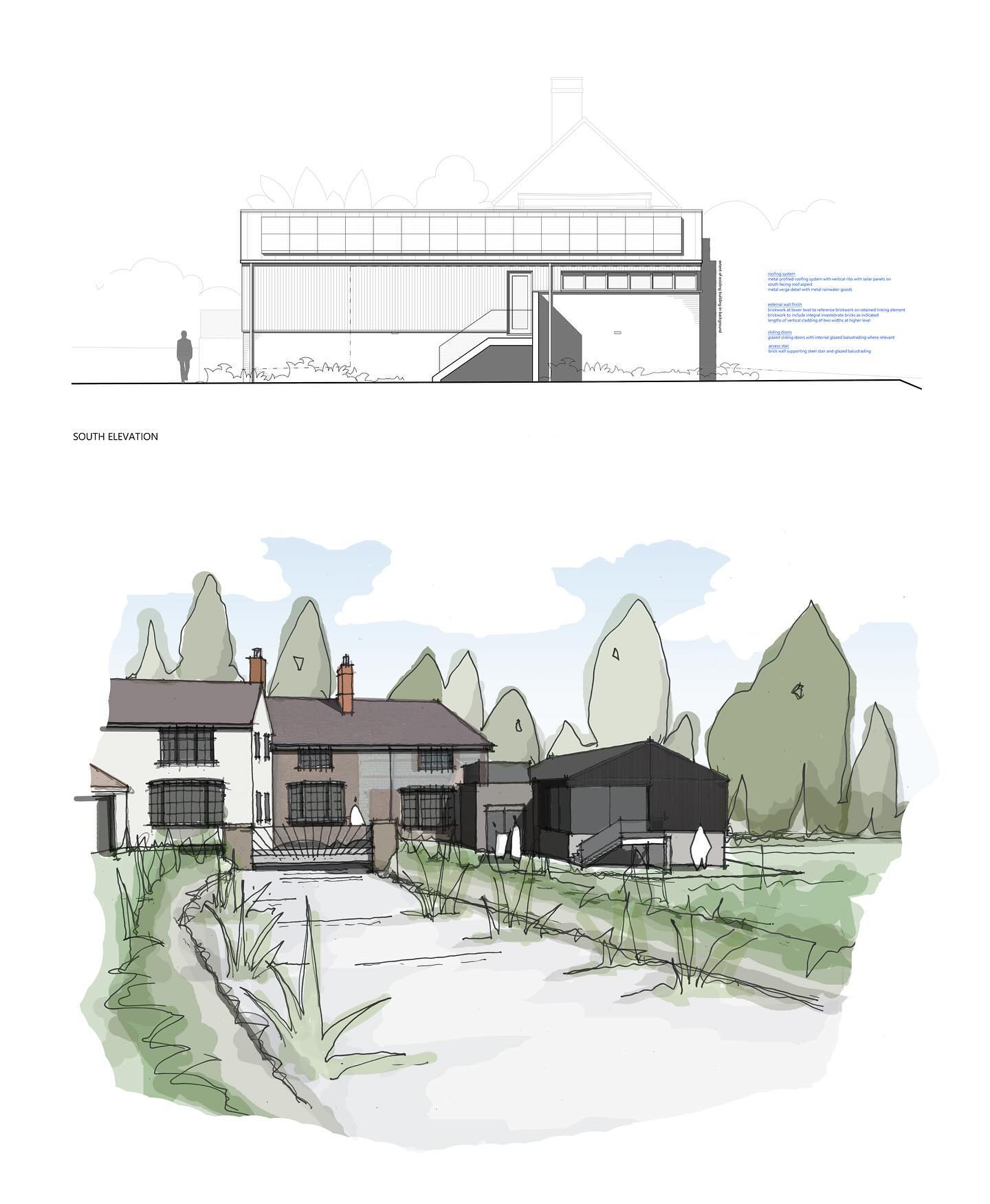 This indoor pool and gym extension to a Grade II Listed mill was recently approved after detailed discussions with both Planning and Listed Building officers.
Not only did we have to consider the sensitivity of the existing range of buildings but we also had the challenge of managing two rights of way across the site and the site’s location in Flood Zone 3.
Very happy with this result!
#architecture
#architect
#extensions
#design
#sketching
#planning
#heritage
#listedbuilding
#alternativeapproach