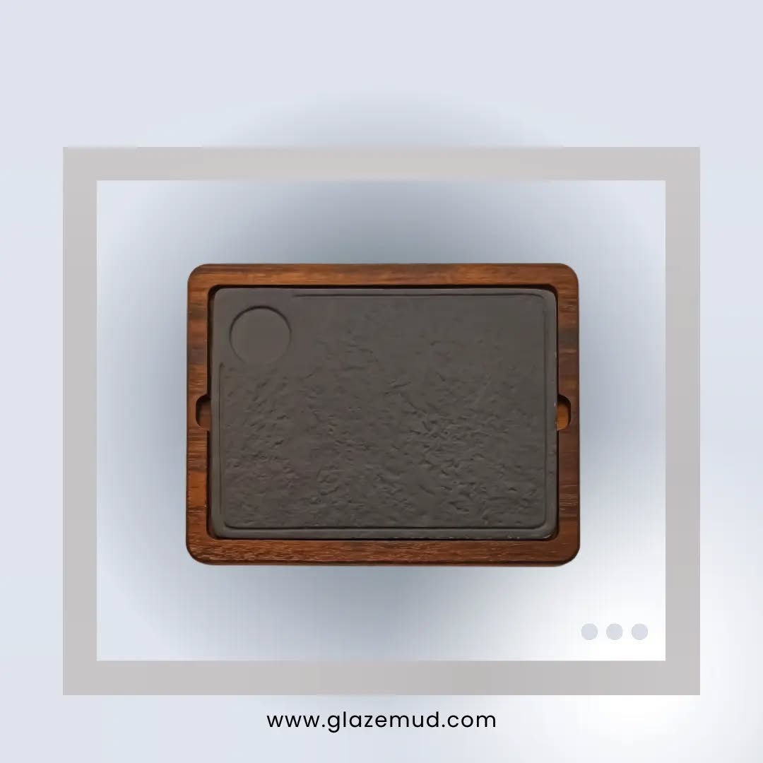 Glaze Mud Et Tabağı, Porselen sunum tabakları yemeğin sıcaklığını bir süre koruyarak yemeğinizin lezzetini korur. #et #ettabağı #sunum #porselen #bbq #delicious #istanbul