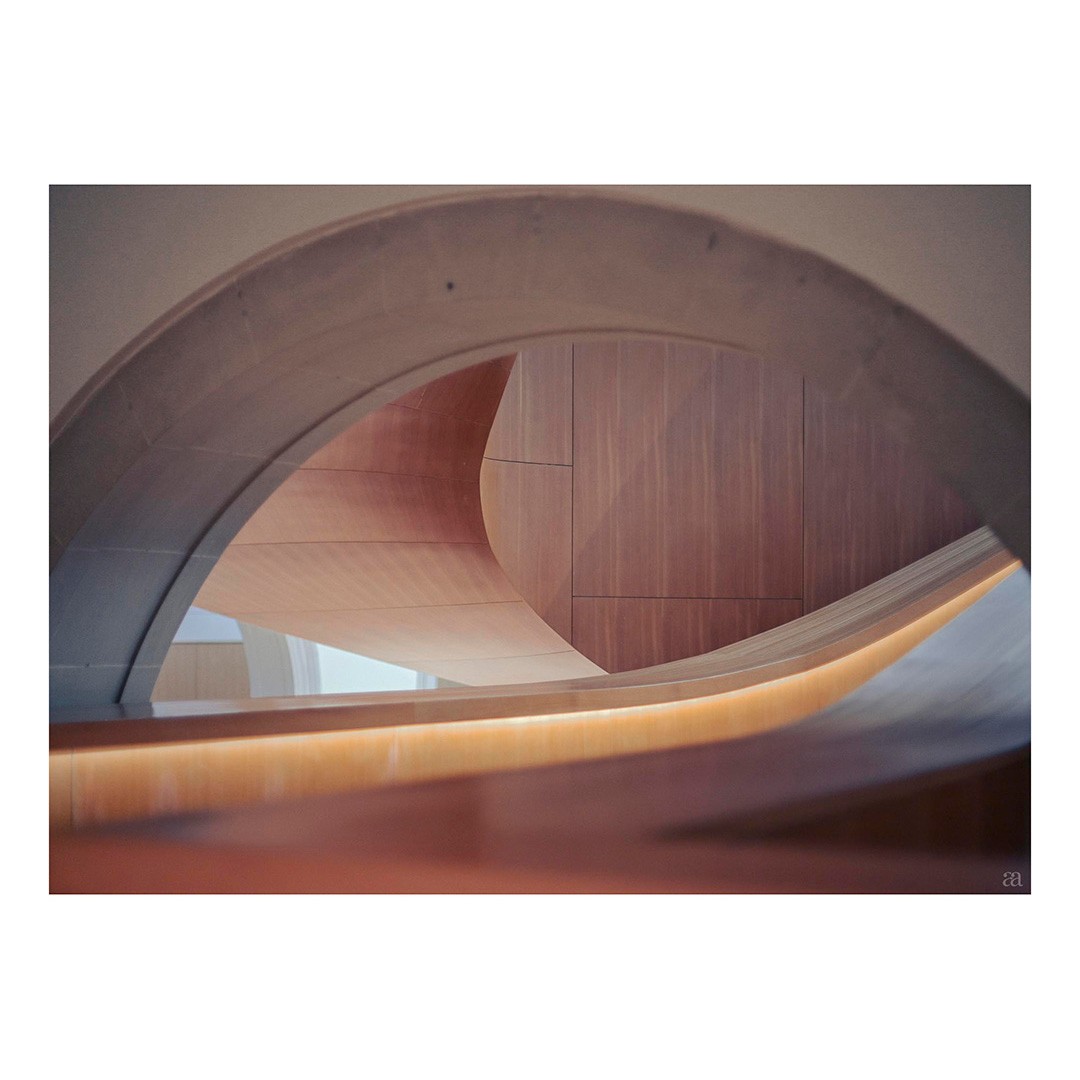 ...@agotoronto #toronto #artgallery #architecture #staircase #canada #torontoarchitecture #architecture #placephotography #senseofplace