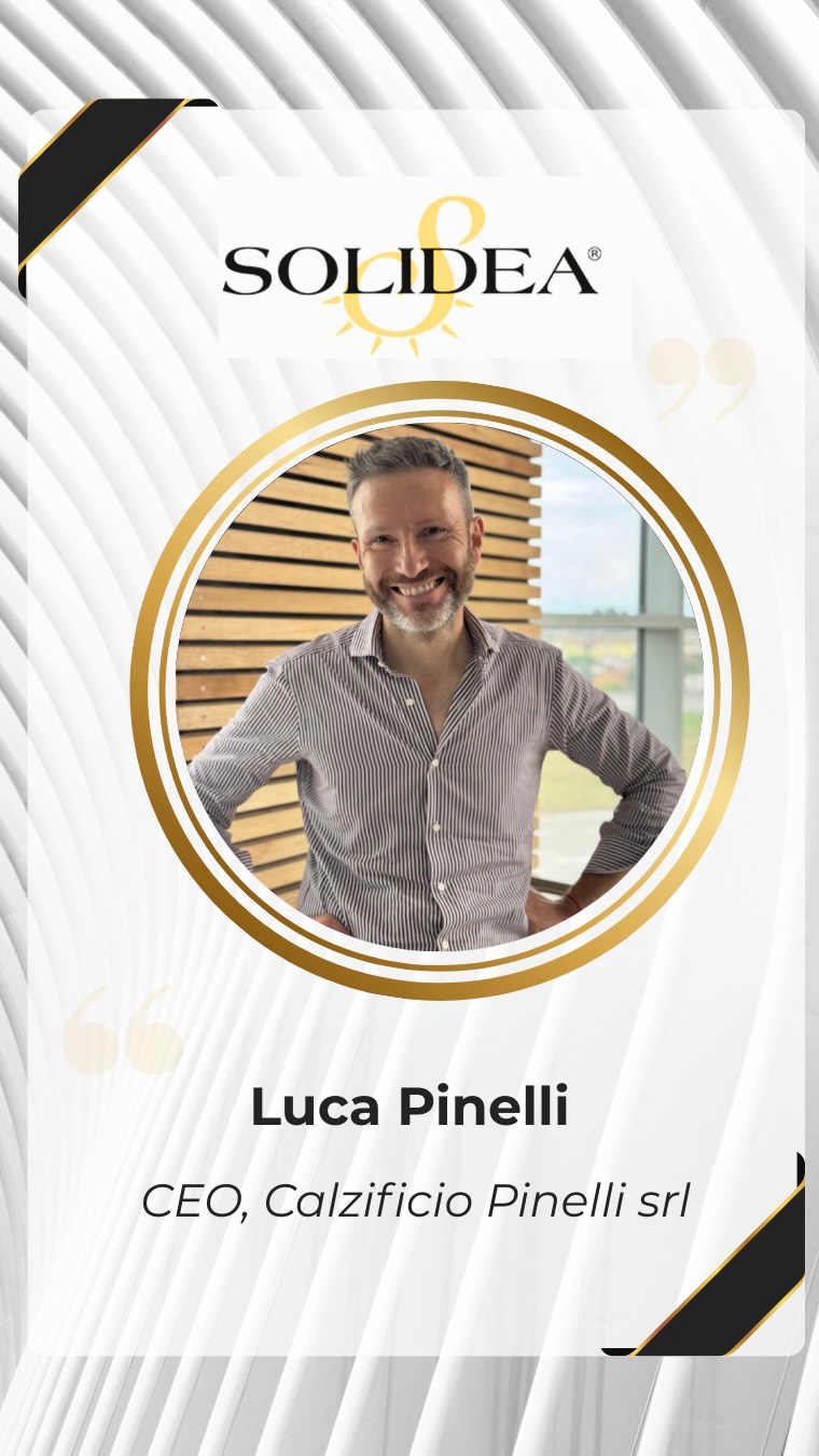 50 years of Italian excellence 🇮🇹✨
SOLIDEA® stands for the perfect balance of fashion, medical innovation and refined wellbeing.
In this video, CEO Luca Pinelli shares the vision behind the brand 🎥🤍