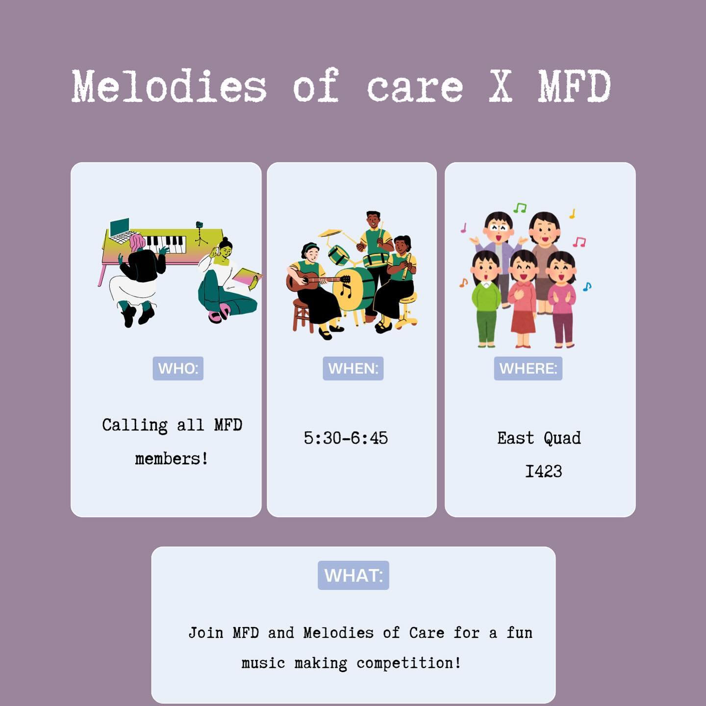 Music For Dementia is participating in a music making competition with Melodies of Care! Join us for this fun event!🎶🎤🎹