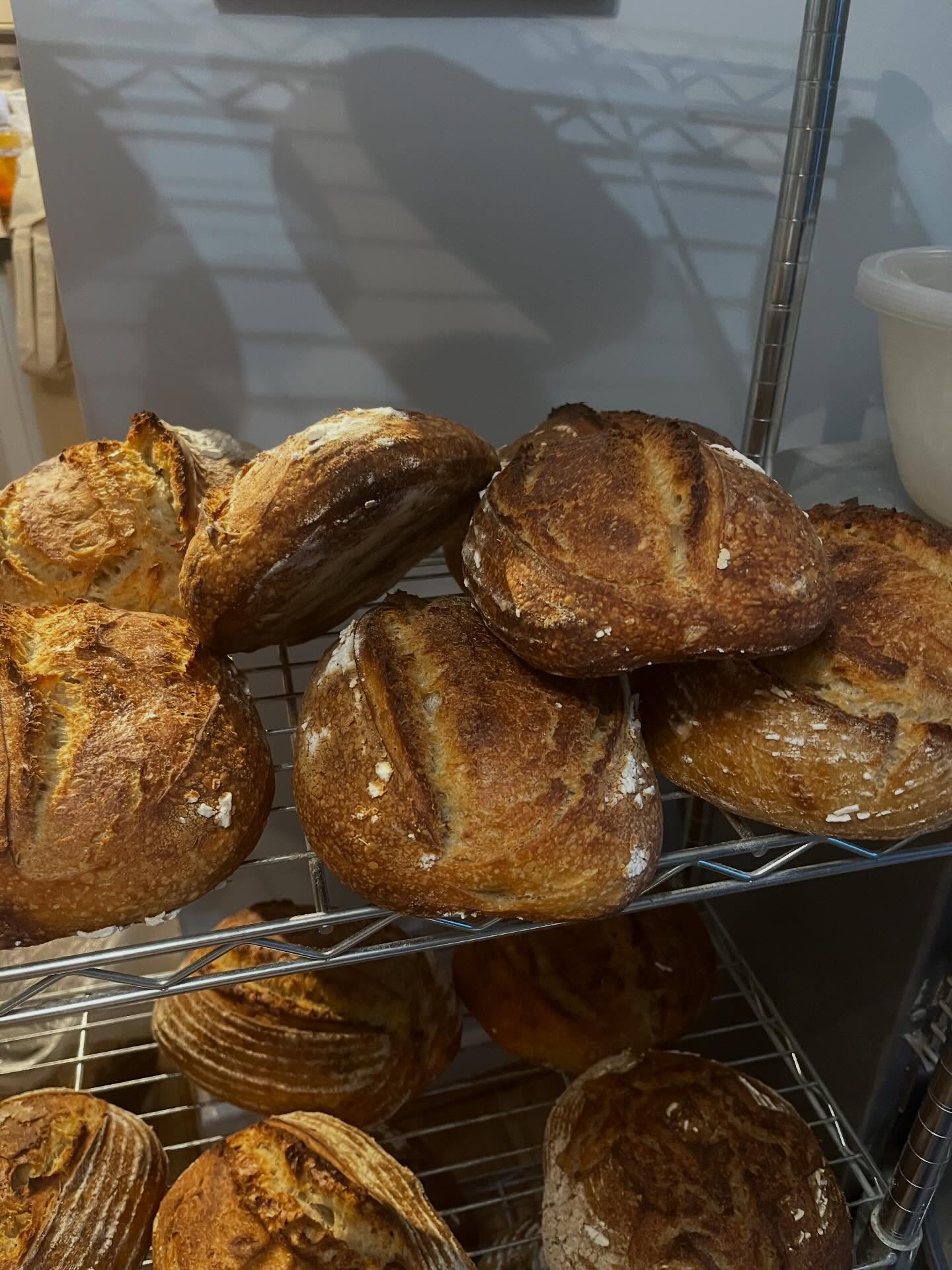 This week has not been the best week in the bakery. My starter was playing up all week, right up until this morning. So I have flat, small, sad looking loaves. Very annoying and disappointing. The reason why I’m posting this is that you have to be resilient as a baker and just carry on. Normal service will resume tomorrow. I do get asked why do sourdough loaves cost that much, well this is one of the factors. The starter we all use as a baker is a fickle thing.