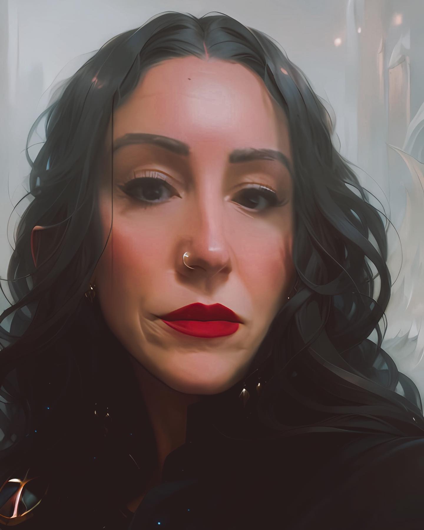 Because AI makes me look like this.🧿💕