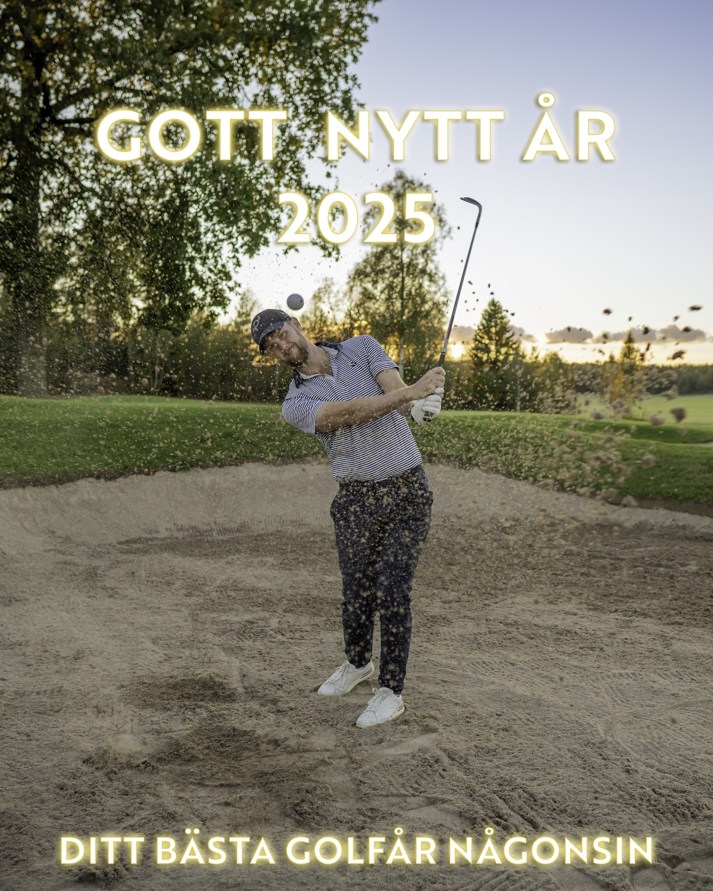 Gott nytt år allihopa! Jag hoppas att alla önskar o lovar sig själv ett bättre golfspel 2025!