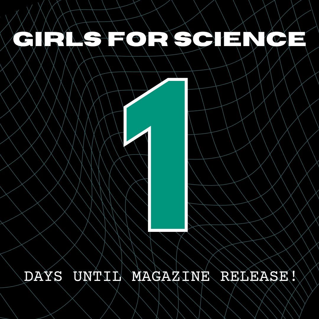 Only ONE more day until our magazine release‼️🤩
#girlsinstem #magazine #girlsforscience #womeninstem #science #technology #womeninstemfields #womenpower