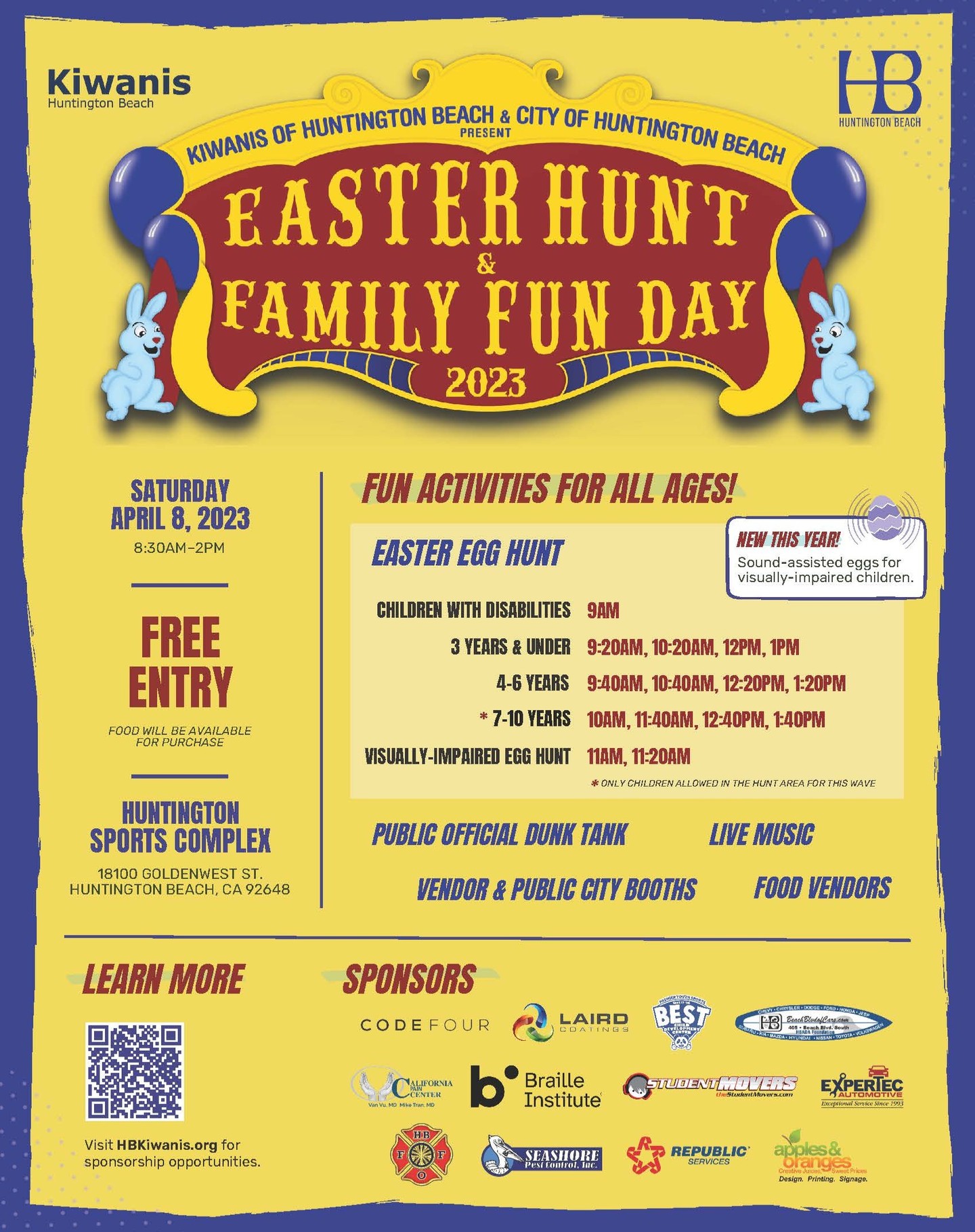 🎅🌟 We're filled with gratitude for the Kiwanis of Huntington Beach for bringing joy to our community with the Easter Egg Hunt & Family Fun Day!
🐰🥚 This wonderful event embodies the spirit of togetherness and inclusivity, values that are at the heart of what we stand for at The Santa Cause. 🤝 Thank you for spreading cheer and creating memorable experiences for families in Surf City! 🏖️
Let's celebrate the power of community and the magic of Easter together! 🌷🐣
#CommunitySpirit #Gratitude #KiwanisEggHunt #TheSantaCause