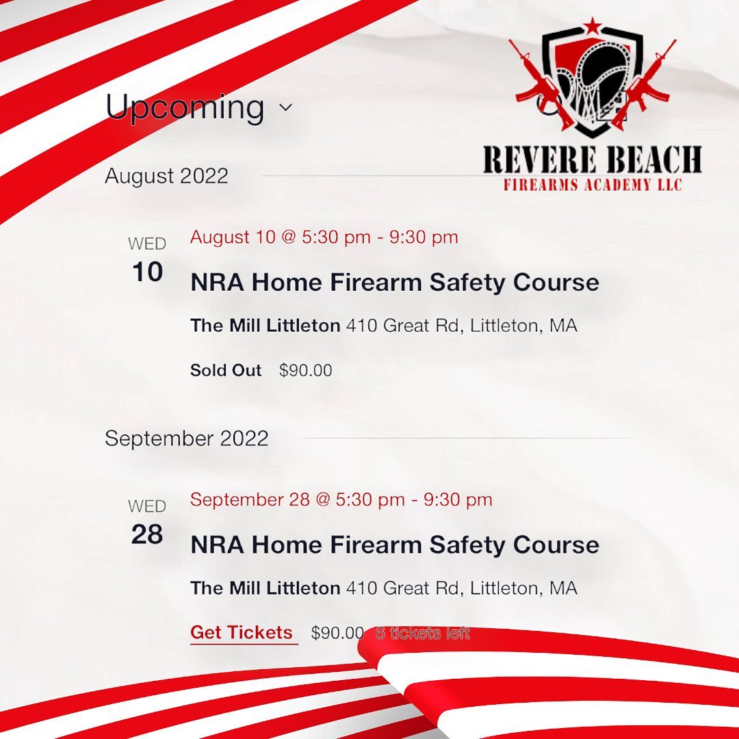 August 10th class is sold out. Adding names to the waiting list, DM me if you want to be added. September class added to the calendar….#nrainstructor #nrawomen #pewpewpew