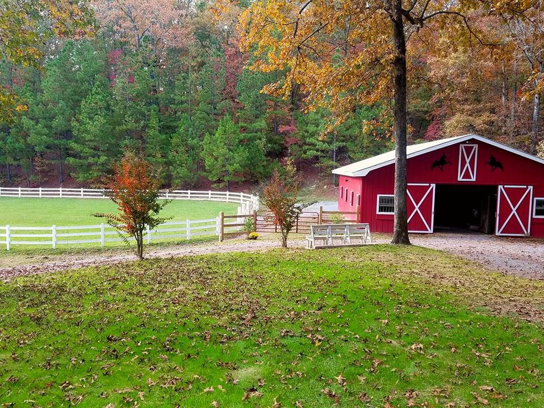 Barns - Trails - Leaves
We have lots to see. Bring your horse for a ride. $10 per person. #alabamabarns #fallinalabama #horseriding
