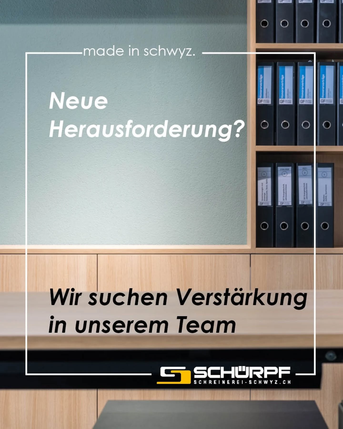 Neue Herausforderung gesucht? 👀
Wir suchen Verstärkung 💪
Oberflächenspezialist:in | Monteur:in | Projektleiter:in
Handwerk, Qualität & Teamwork – made in Schwyz.
👉 Mehr Infos auf unserer Homepage (Link in der Bio)
📩 Oder schreib uns einfach direkt, wir freuen uns auf dich!
#wirssuchendich #jobschwyz #schreinerei #teamverstärkung #karriere