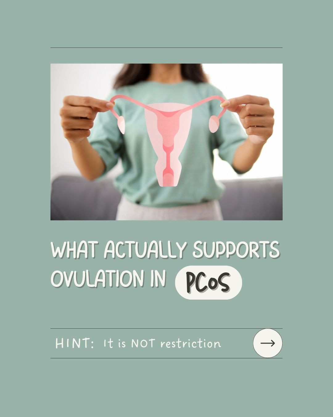 You don’t restore ovulation in PCOS by taking the pill or following extreme diets.
Ovulation returns when the body has:
✨️stable blood sugar
✨️adequate nourishment
✨️lower stress signals
✨️reduced inflammation
That’s why PCOS support has to be personalized, not one-size-fits-all.
Want to know what’s affecting your ovulation?
Take my free 3-minute PCOS Type Quiz and learn how to support your body based on what’s actually driving your symptoms.
👉 Link in bio