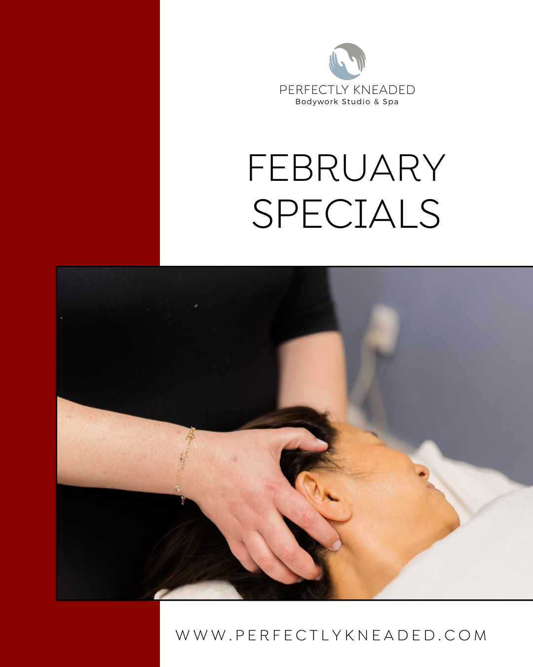We’ve got some amazing massage experiences to celebrate this month of LOVE! 😍
🤍 Our SWEETHEART SPECIAL — Receive a 60min massage with aromatherapy, hot stones & warm towels for $149!
*Available for individuals or couples.
*Book this service online directly from our website 📲 perfectlykneaded.com
🤍 Our LOVERS EXPERIENCE (a couple's massage bundle) — (2) 60-minute massages with hot stones, aromatic warm towels, sparkling beverage & chocolate treat for $300
*Available for Valentine’s Day Weekend ONLY (2/13-2/16).
*TEXT 201-523-1273 to request your reservation times (not available through online booking system).
❕Specials are not combinable w/ membership or other offers. Gift certificates valid for 2 years. Exclusions may apply.
#perfectlykneadedmassage #perfectlykneaded #bergencountymassagetherapist #ridgewoodmassage #bergencountymoms #bergencountybusiness #bergencountybiz #ridgewoodnj #ridgewoodmoms #ridgewoodnewjersey
#zenstudio #therapudicmassage #massagetherapy
