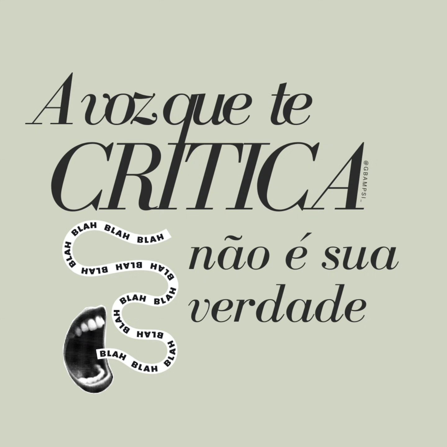 Quantas vezes você se pega ouvindo uma voz interna que te julga, te compara ou te diz que você não é o suficiente? Aquela voz que sussurra: "Você não consegue", "Você não merece", "Você não vai dar conta."
Essa voz, muitas vezes, não é sua verdade. Ela é alimentada por padrões antigos, experiências passadas e, muitas vezes, pelas expectativas dos outros. Ela é uma construção que tenta te manter em um lugar confortável, mas ao mesmo tempo, te impede de crescer, de arriscar e de se reconhecer no seu potencial real.
A verdadeira voz é aquela que te acolhe, te lembra da sua força e te impulsiona a se desafiar com amor e respeito. Quando nos conectamos com ela, começamos a fazer escolhas baseadas no que somos de verdade, e não nas limitações impostas pela nossa mente crítica.
🌿 Você pode aprender a distinguir a voz da crítica da sua verdadeira essência. E, ao fazer isso, abrir caminho para a autocompreensão e a liberdade interior.
Permita-se escutar mais sua verdade do que as críticas internas. Essa mudança começa no momento em que você se permite ser mais gentil consigo mesmo.