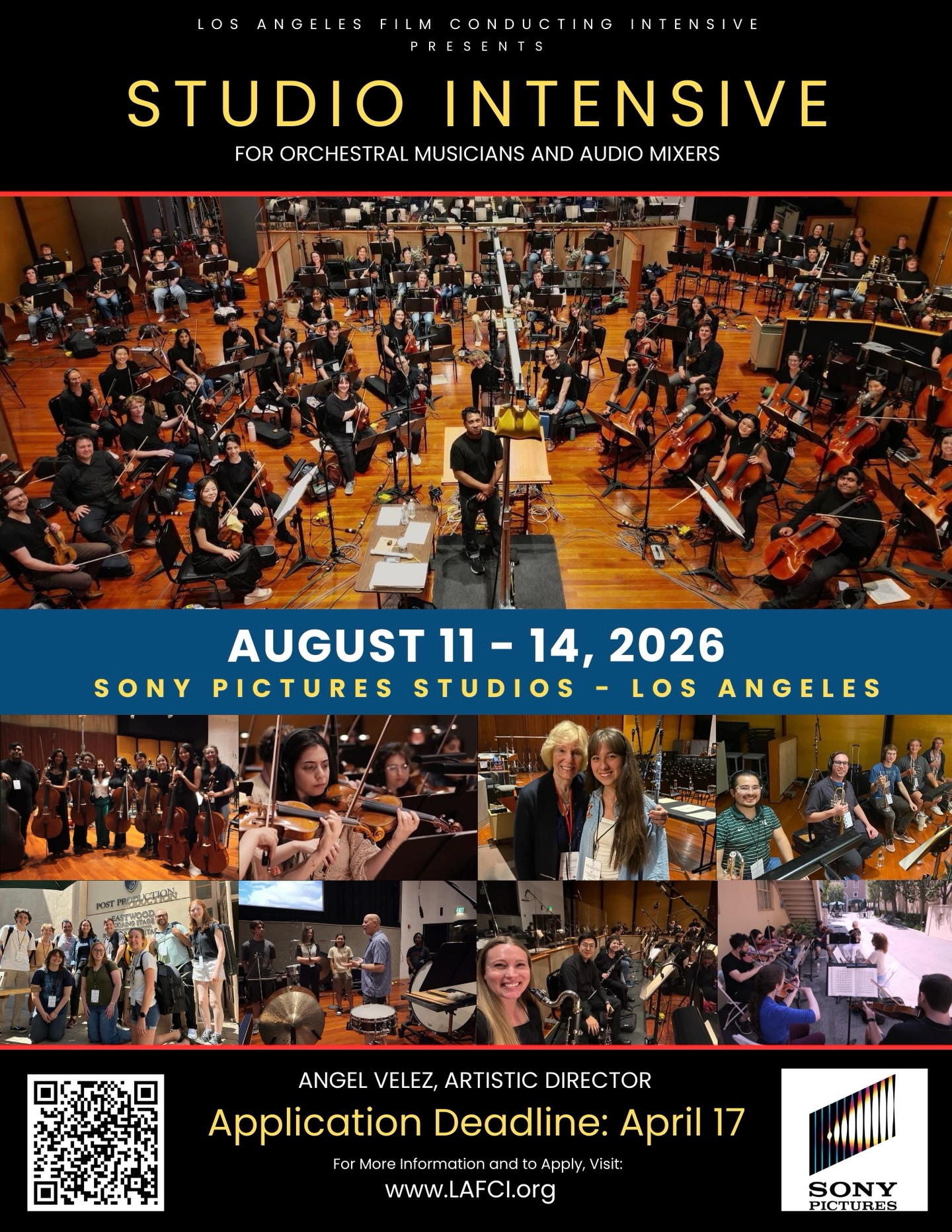 Working on the repertoire for this one has been a really fun challenge, and I think you’re going to love it!
Applications for the Studio Intensive are now open - I hope to see you this summer at Sony!
#studiointensiveorchestra