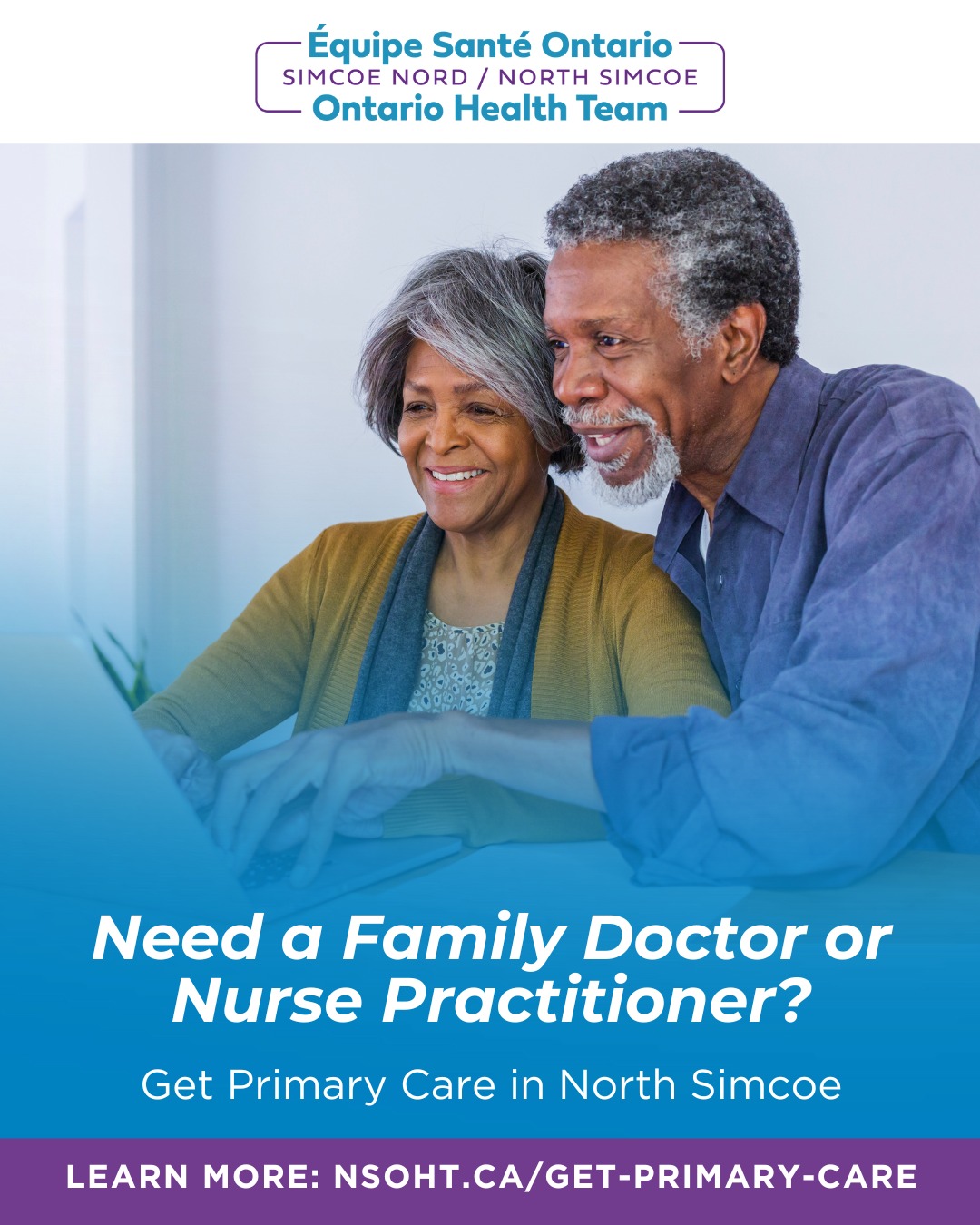 🩺 Need a family doctor or nurse practitioner?
The North Simcoe Ontario Health Team (NSOHT) can help you connect with primary care through Health Care Connect, a provincial program that matches residents with local family doctors and nurse practitioners.
➡️ Register online or call 8-1-1
💬 Need help? Call 705-529-6367 — an NSOHT staff member can walk you through it.
Learn more and register: www.nsoht.ca/get-primary-care
#NorthSimcoeOHT #GetPrimaryCare #HealthCareConnect #CommunityHealth