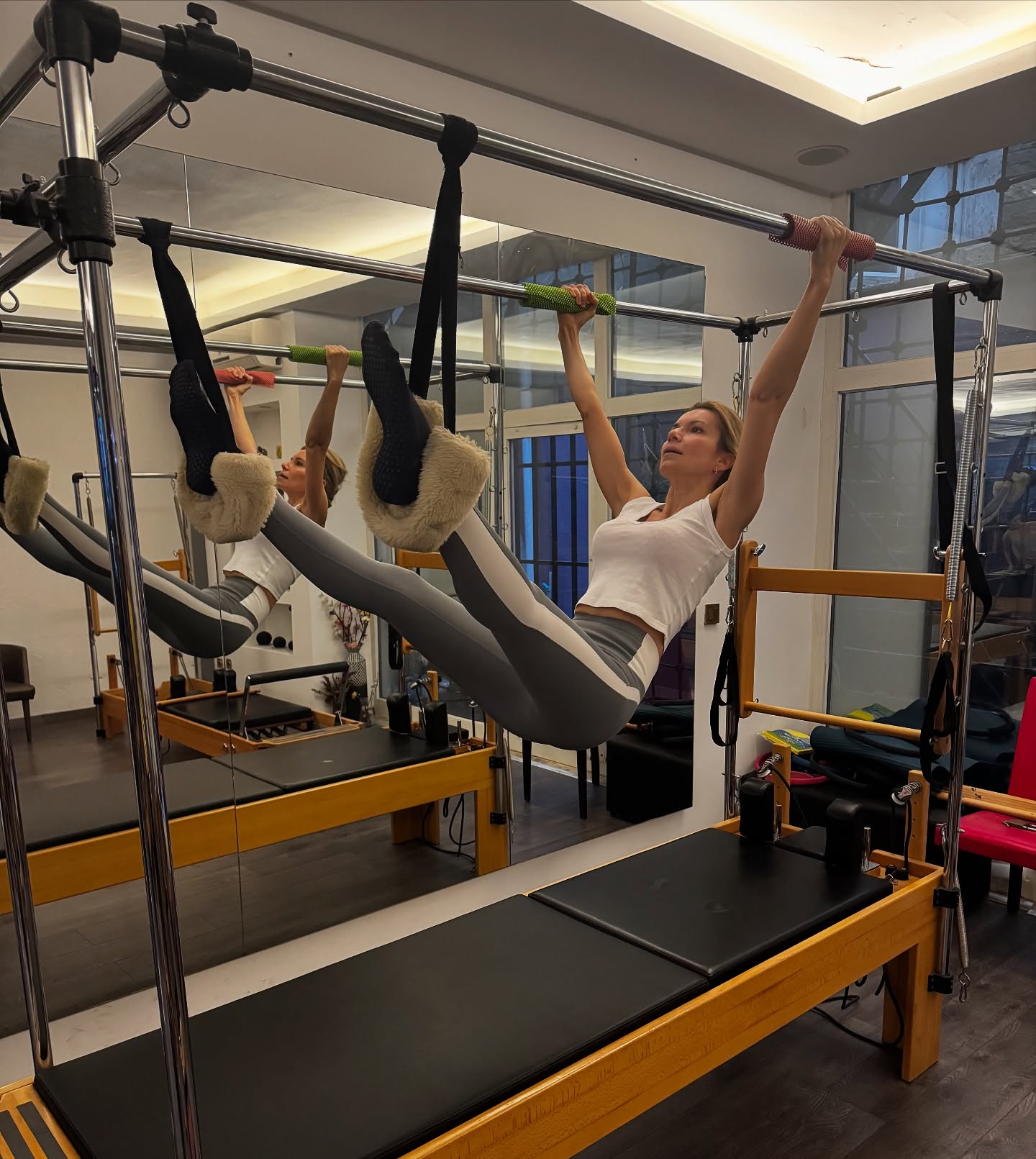 Cadillac time #pilates #pilatesinstructor #pilateslife #pilatesteacher #pilatessolo #pilatesworkout #pilatestime #pilatesday #pilatestraining #pilateslove #perapilates #cevahiravm