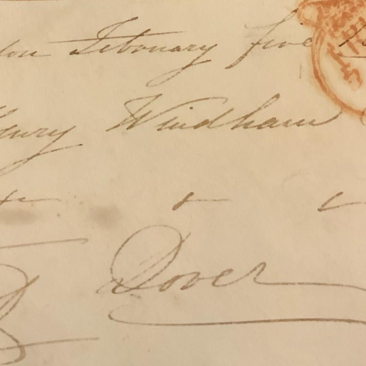 Letter from James Duff, 5th Earl Fife, 4th Baron of MacDuff