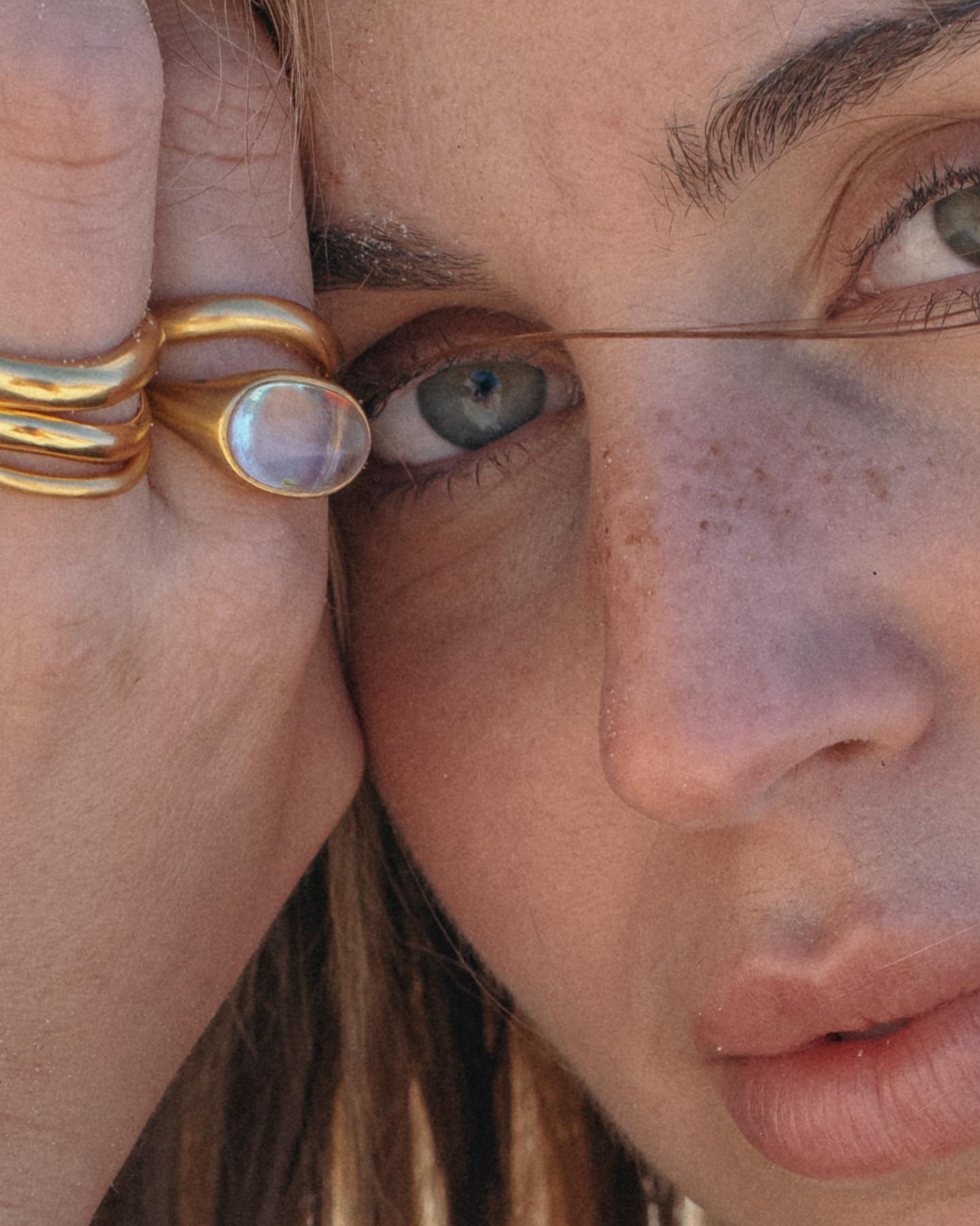 @emilymayj wearing my Sentis and Coba rings