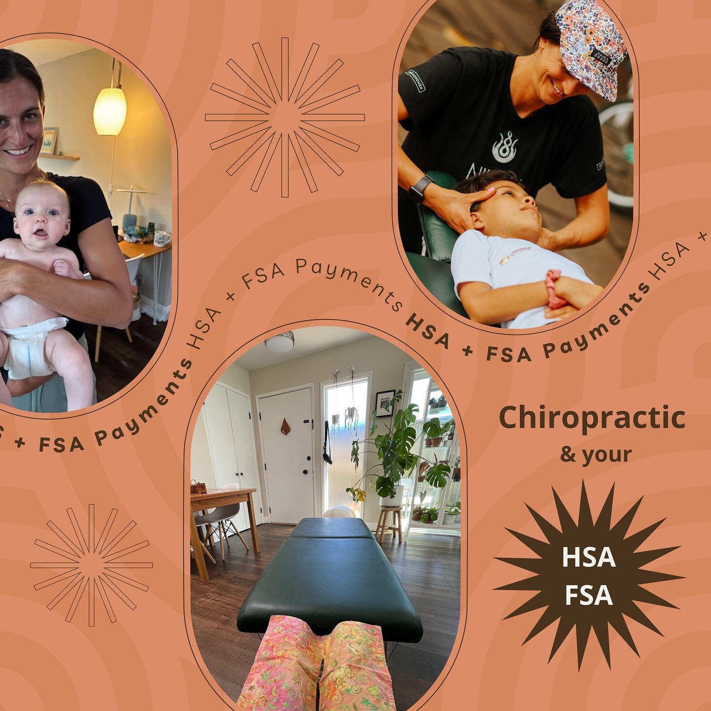 *DID YOU KNOW*
You can use your HSA + FSA to pay for chiropractic care in our office!
If you have funds left for 2024, don’t let them go to waste! Whether you want to get started with care or pay for a package, it all applies.
Have questions? Make sure to ask the next time you come in or give us a call/text at 650-395-7270.
Also! One week to get in for care before the new year. We will be closed 12/23-1/1. Happy Holidays! 🎄✨
#bayareachiropractor #pediatricchiropractor #perinatalchiropractor #nervoussystemhealth #sancarlosca #belmontca #redwoodcityca