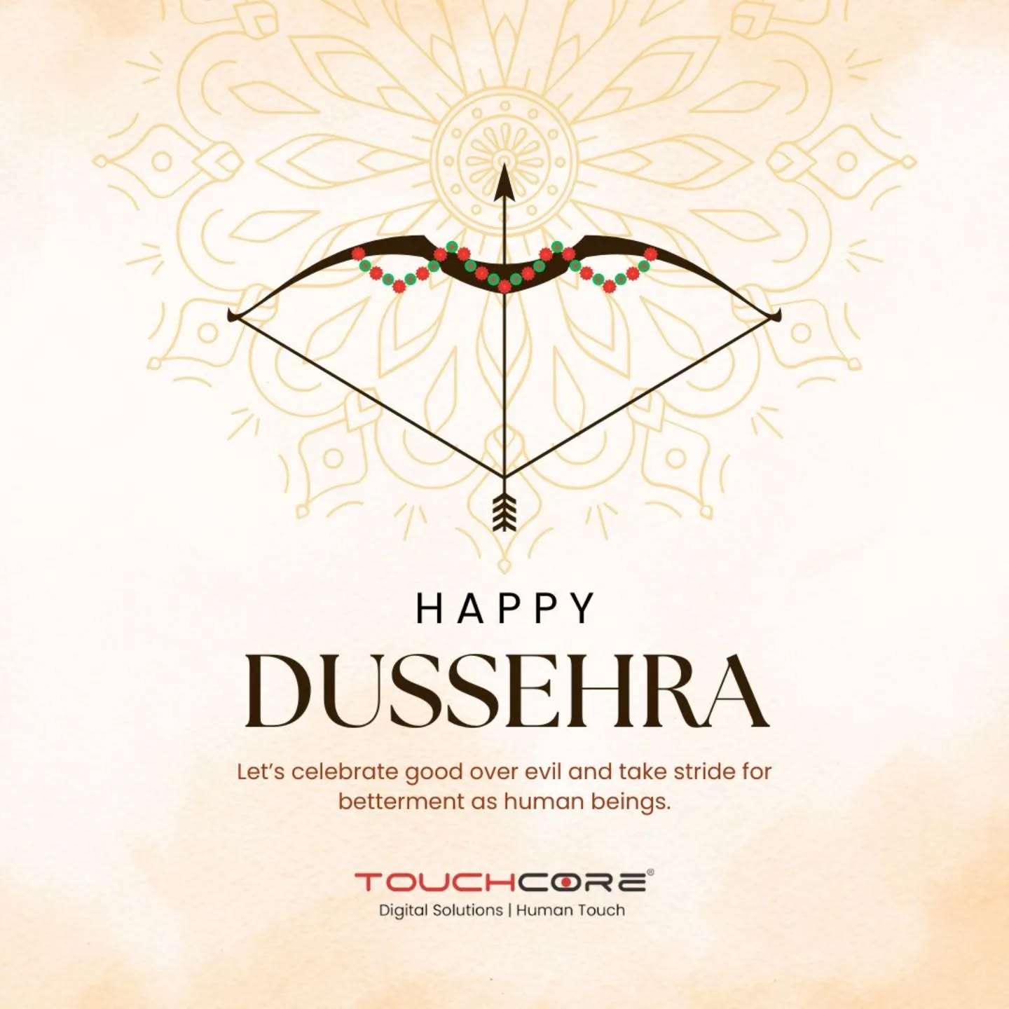 May this Dussehra bring you success, happiness and new beginnings in all your endeavours. Let's continue to move forward with strength and positivity, celebrating victories both big and small.
Happy Dussehra to all! 🪔🌿
