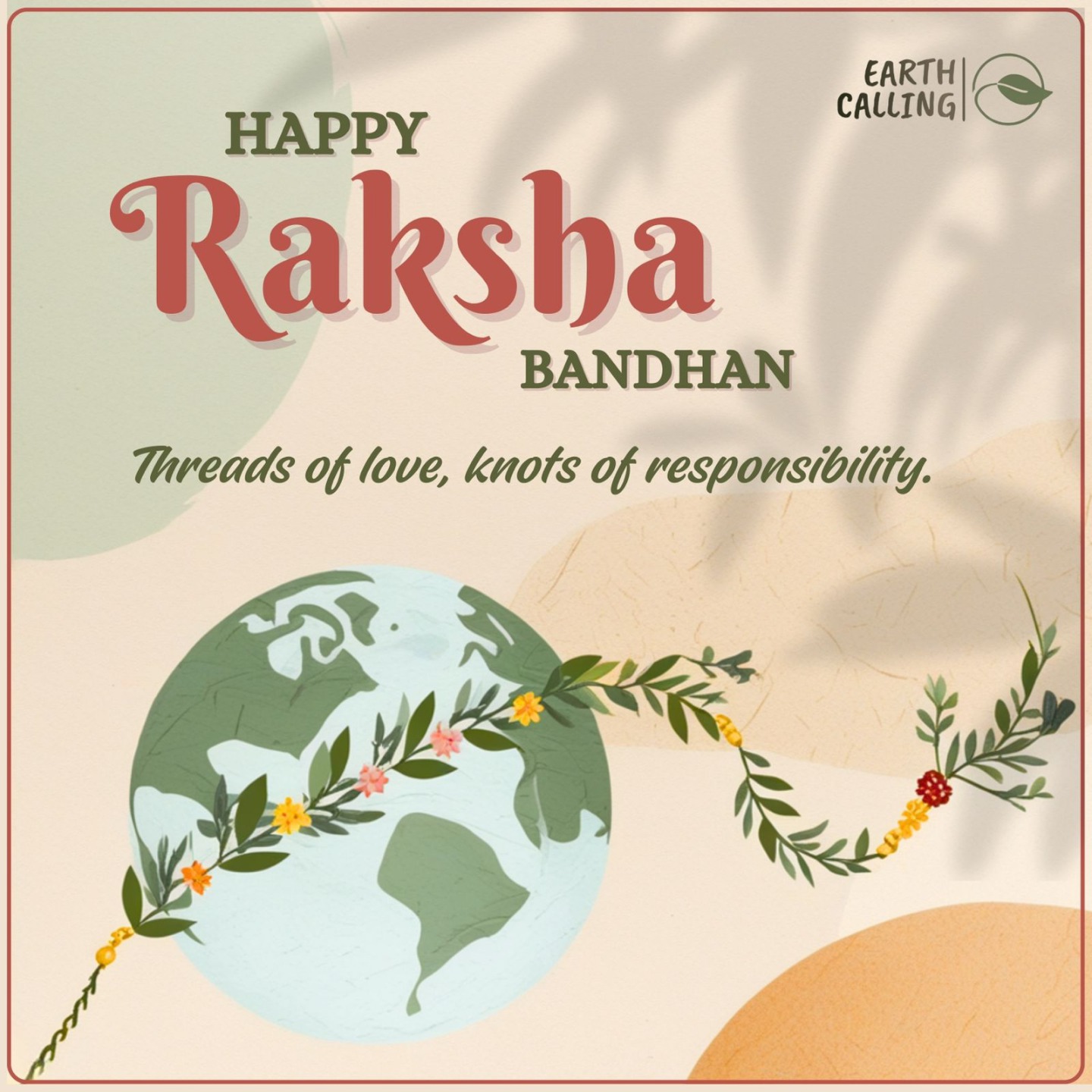 Happy Raksha Bandhan from Team Earth Calling🌿
#rakshabandhan2025