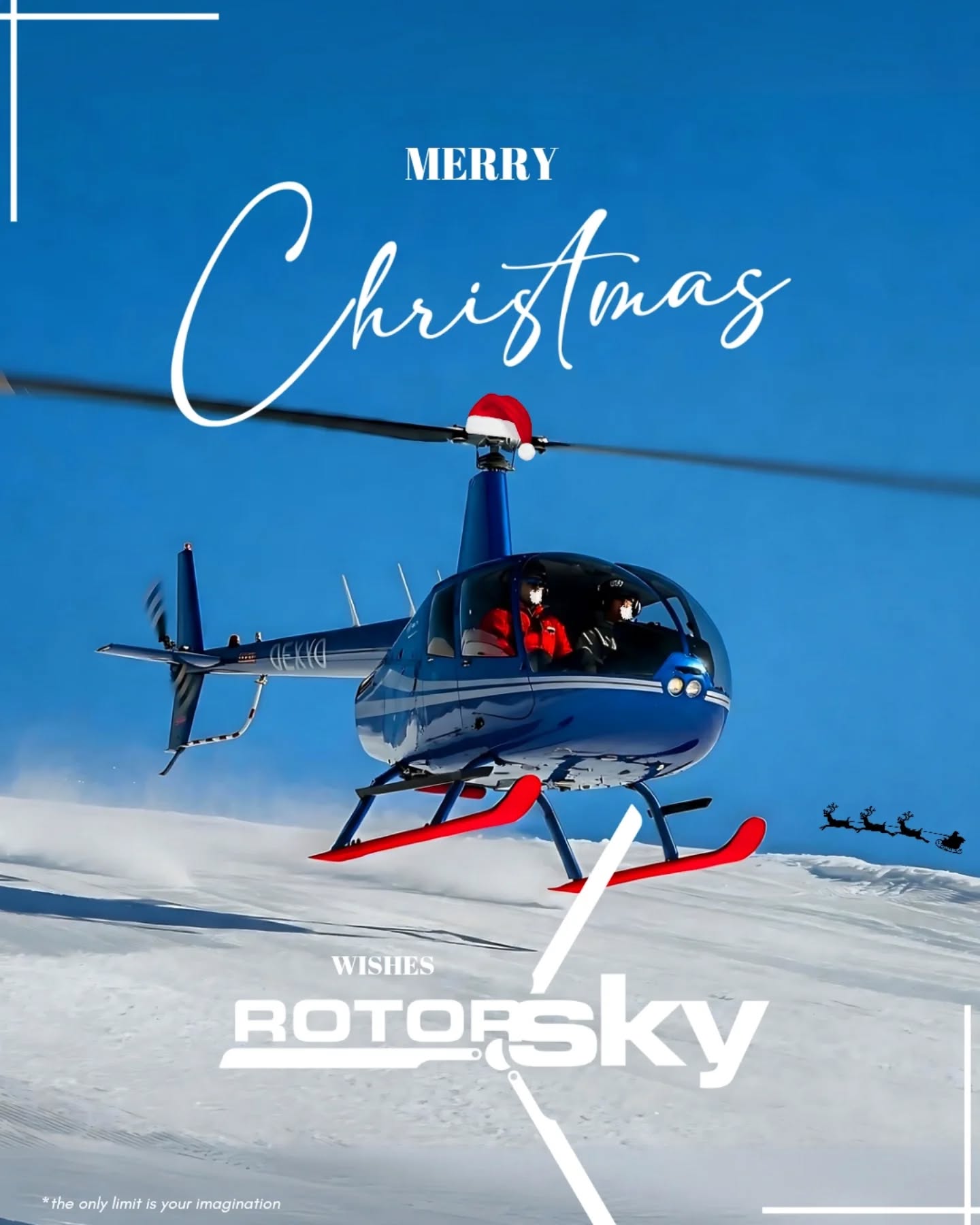 Merry Christmas and happy holidays from the RotorSky team! 🚁🎄 We wish you joy, peace, and maybe a little bit of flight time this holiday season! #merrychristmas #happyholidays #rotorsky #helicopterflightschool #aviation #avgeek #flight #ai #rotorcraft #helicopter #christmas #flightschool