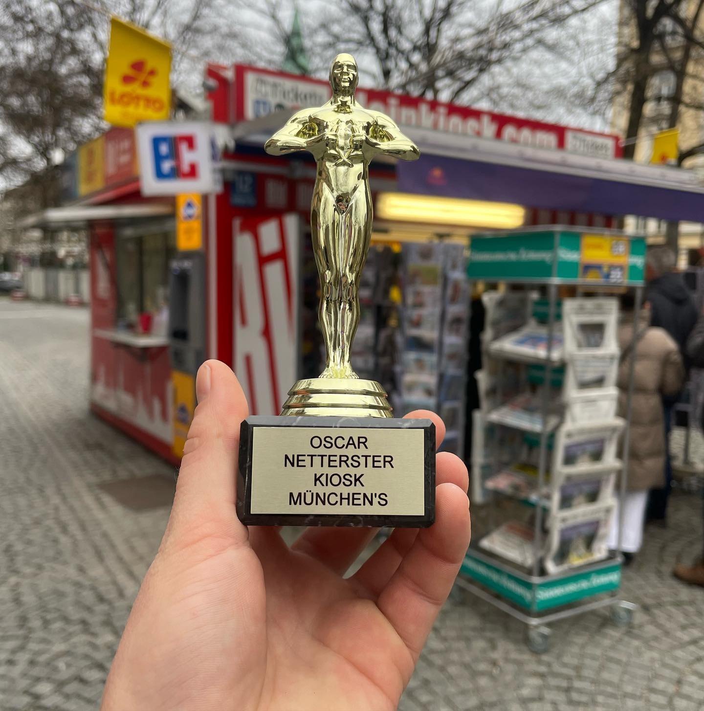 Darüber freuen wir uns wahnsinnig vielen Dank 🤩 #oscar #zeitung #happy