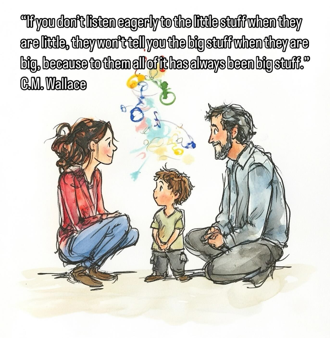 New Post: The Art of Listening to Your Child