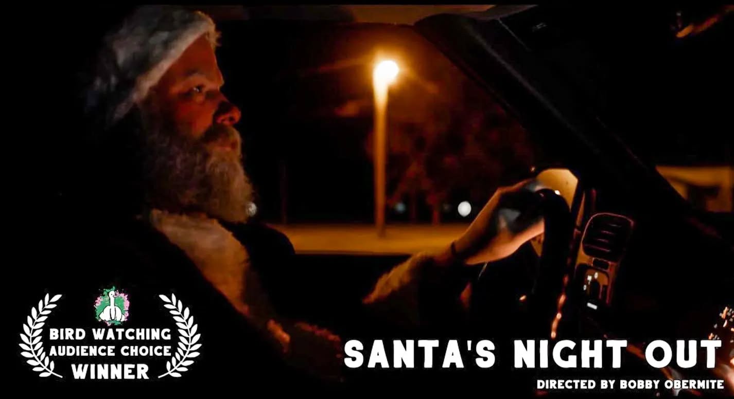 Santa's Night Out, tied for Audience Choice @birdwatchingfilmfest!