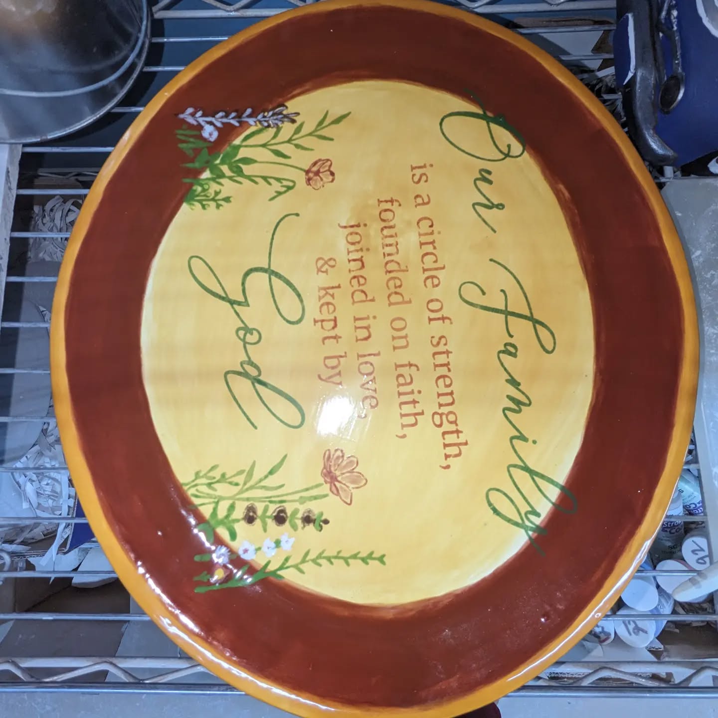 Nancy made a really gorgeous thanksgiving platter!!